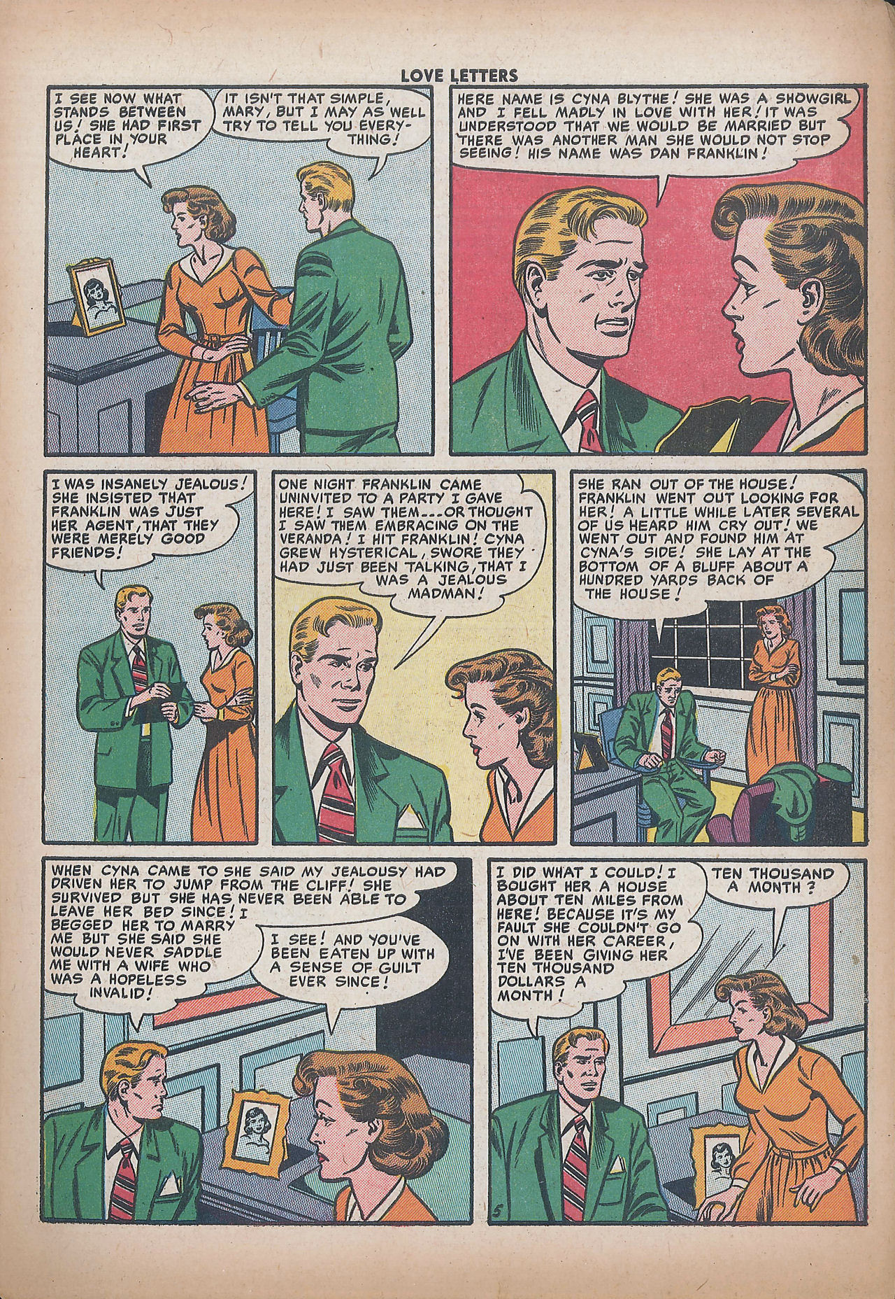 Read online Love Letters comic -  Issue #47 - 7