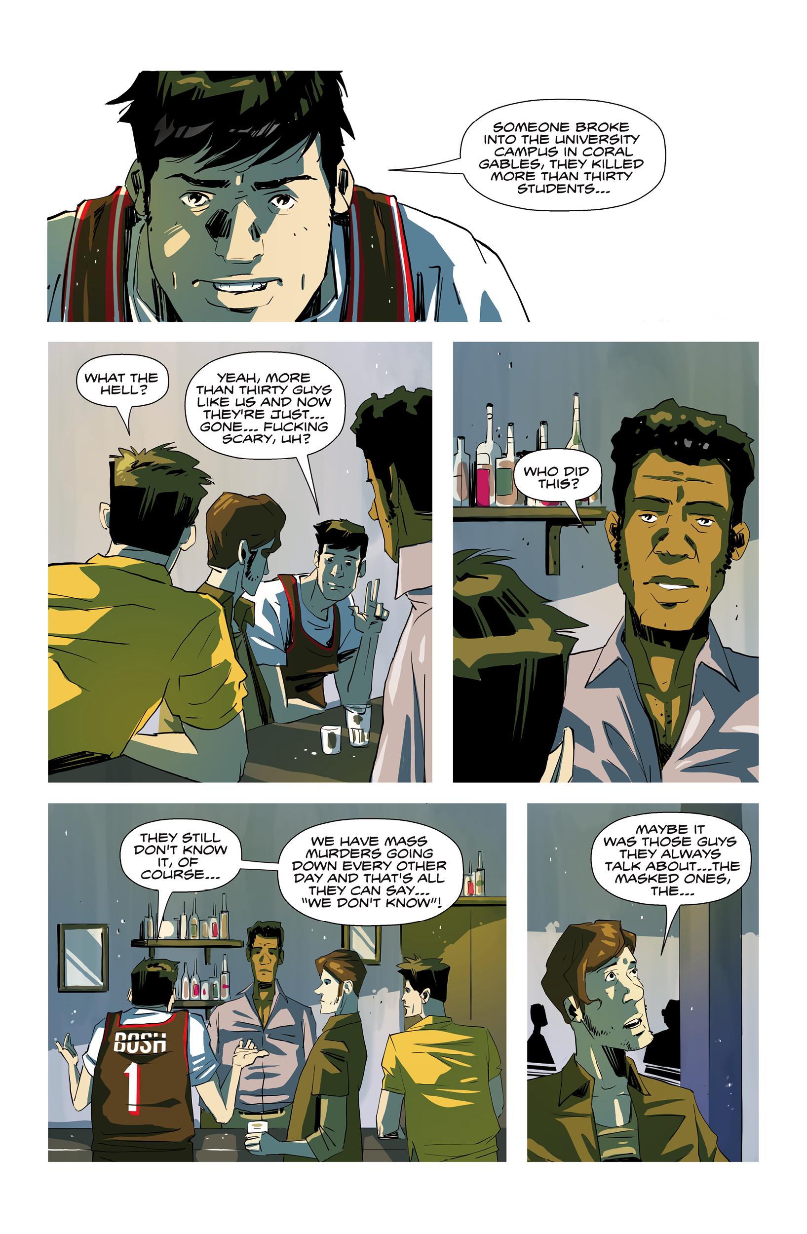 Read online Hotline Miami 2: Wrong Number comic -  Issue #4 - 24