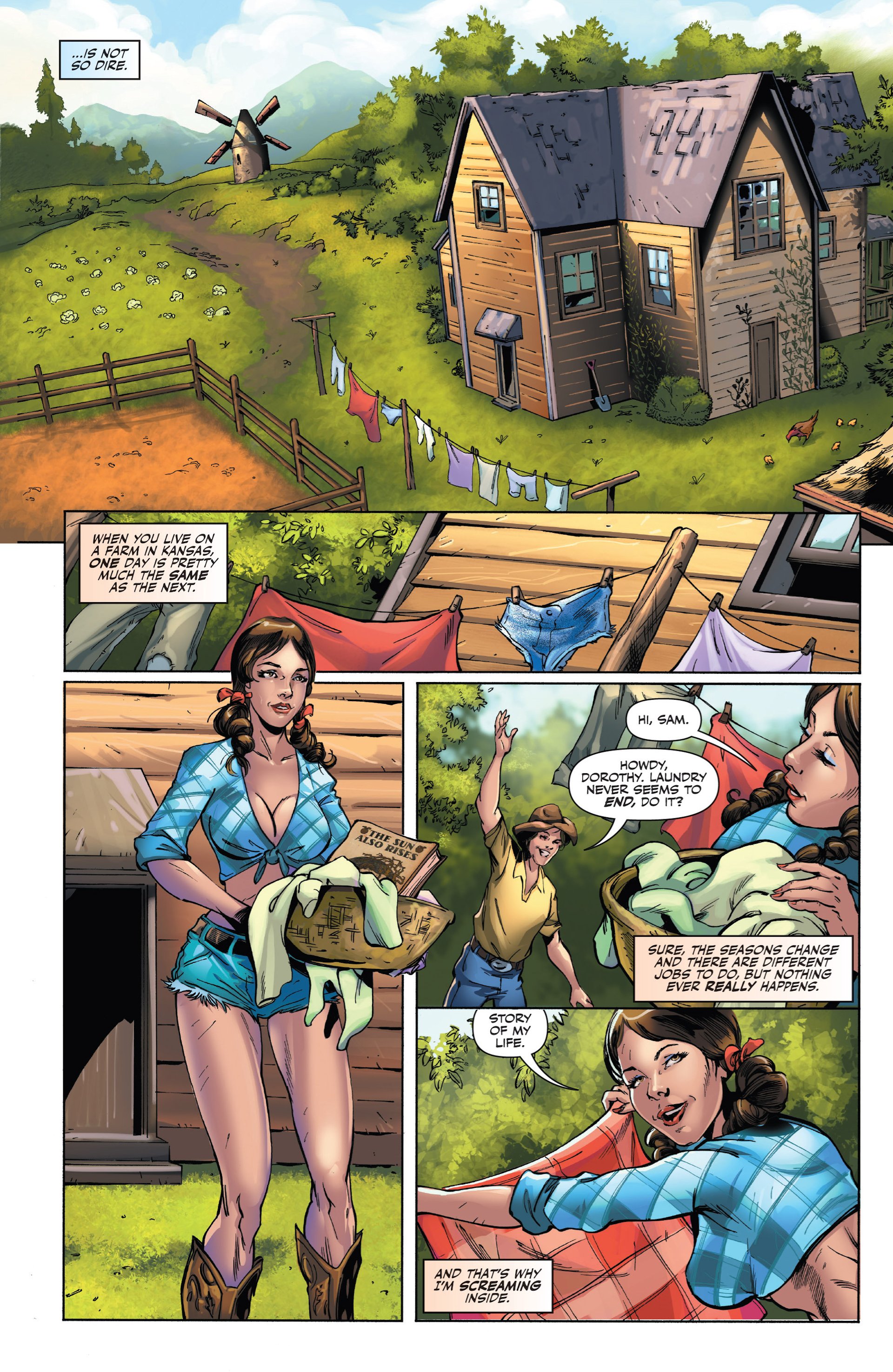 Read online Grimm Fairy Tales presents Oz comic -  Issue #1 - 7