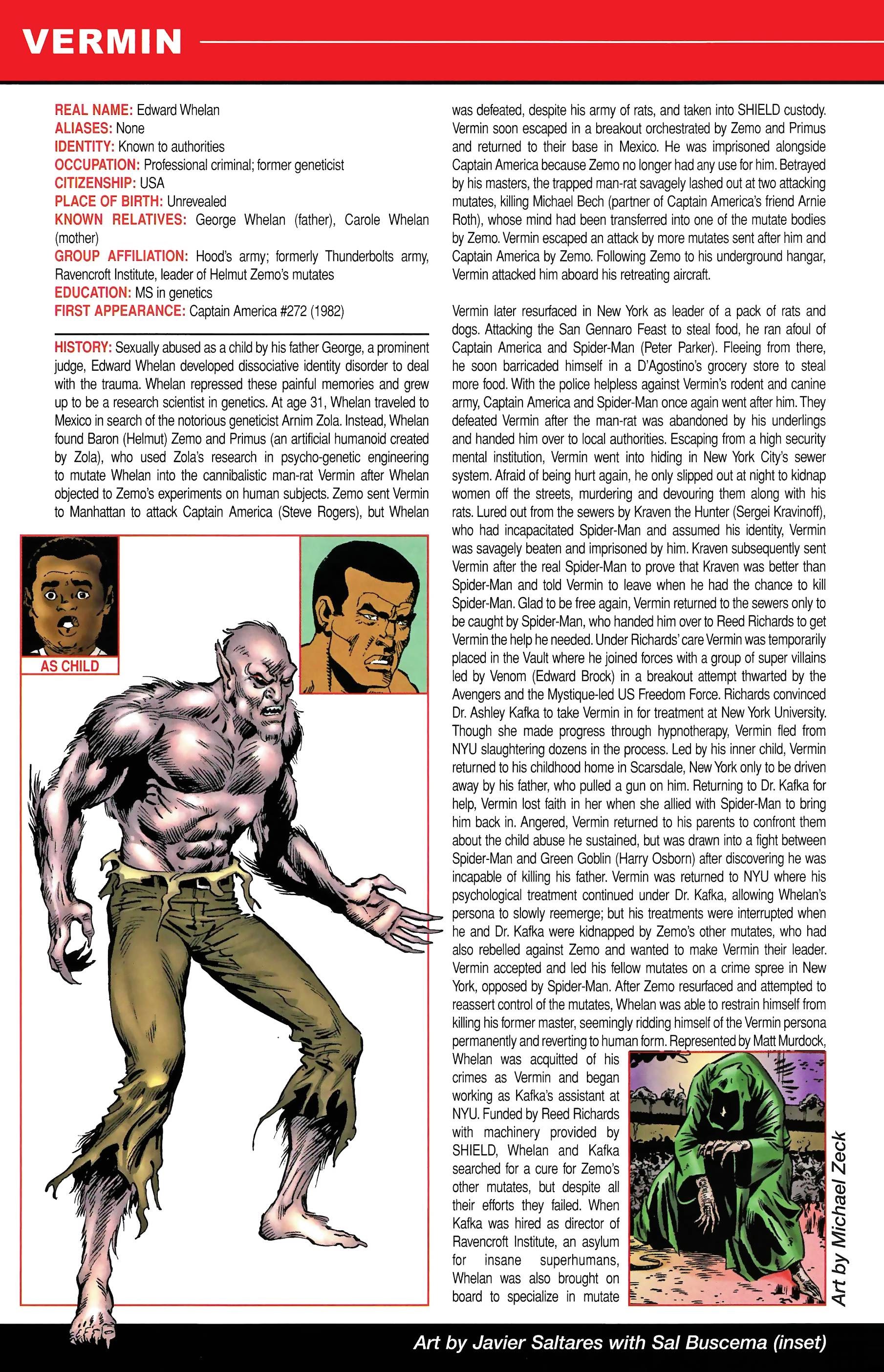 Read online Official Handbook of the Marvel Universe A to Z comic -  Issue # TPB 12 (Part 2) - 118