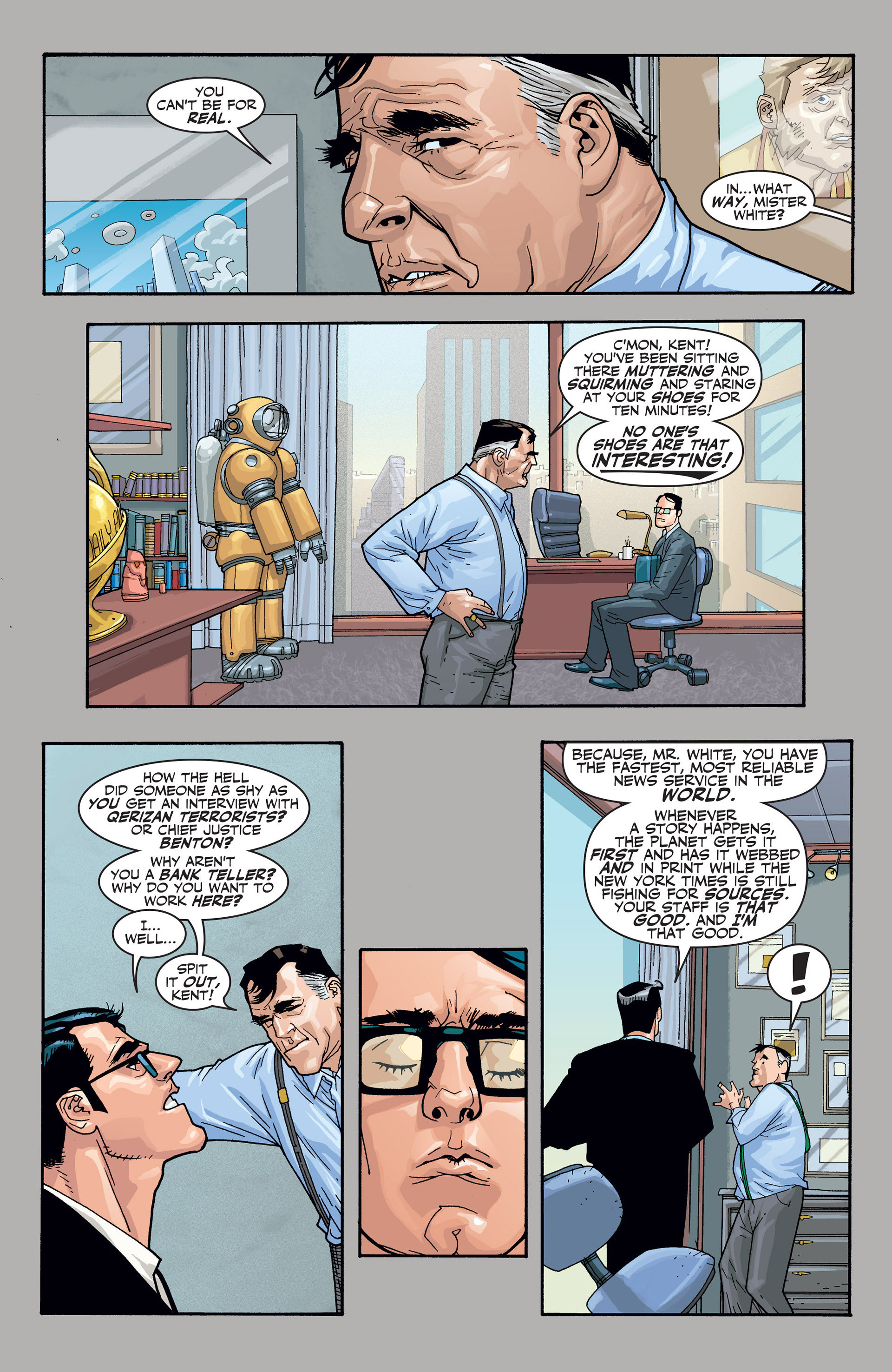 Read online Superman: Birthright (2003) comic -  Issue #4 - 10