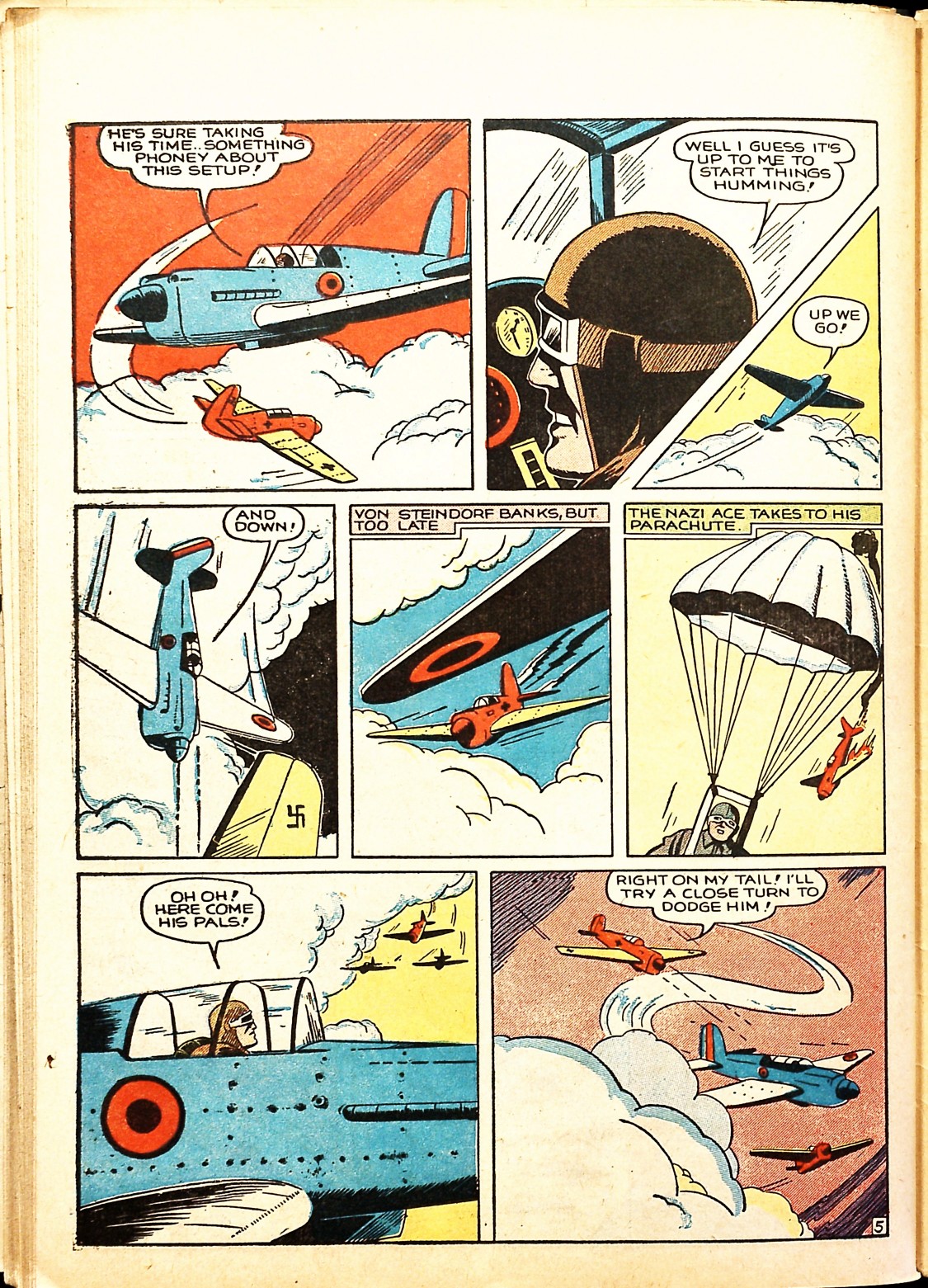 Read online Wings Comics comic -  Issue #2 - 56