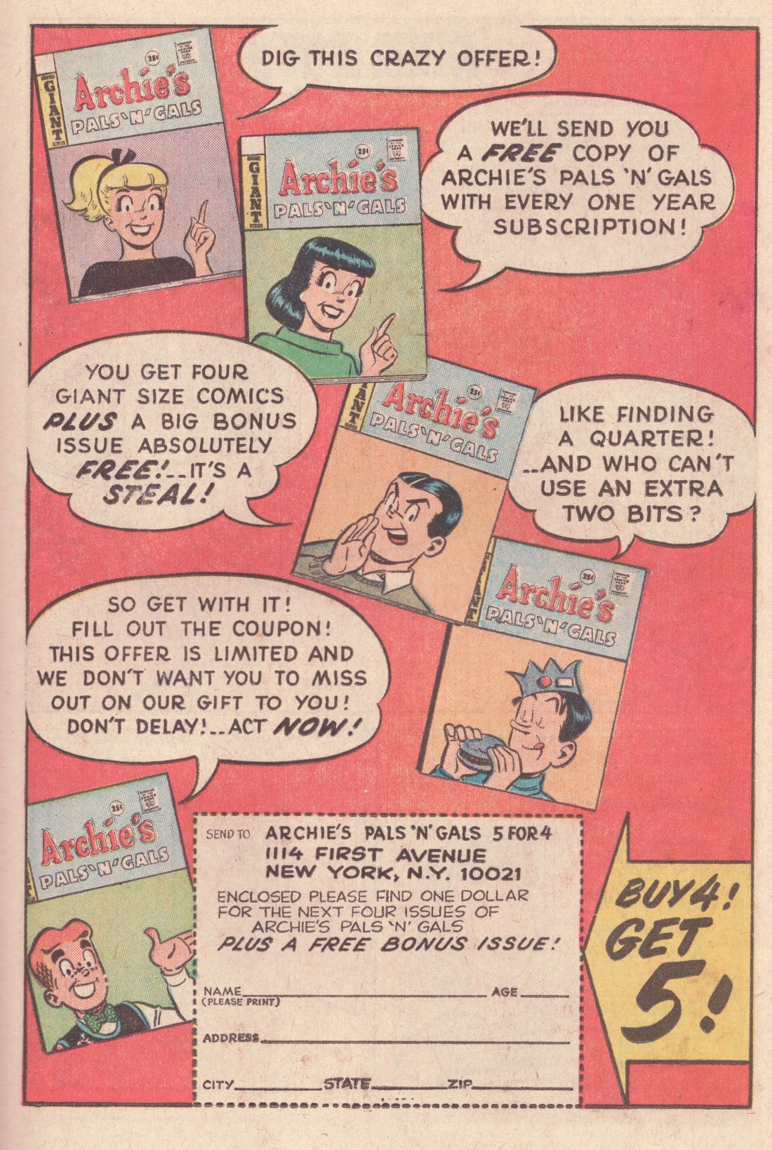 Read online Life With Archie (1958) comic -  Issue #67 - 19