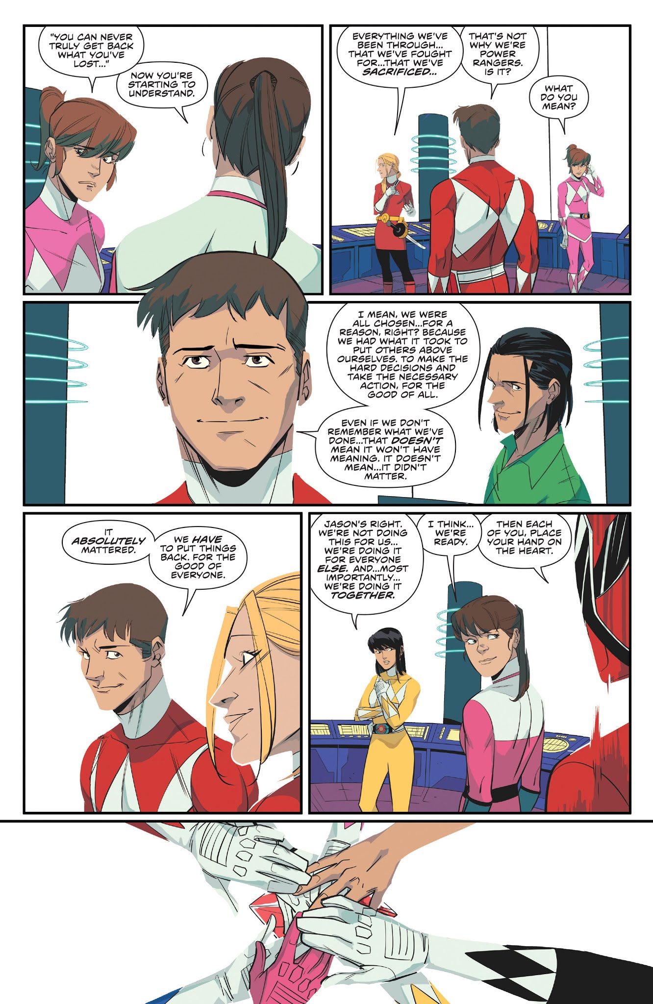 Read online Mighty Morphin Power Rangers: Shattered Grid comic -  Issue # Full - 41