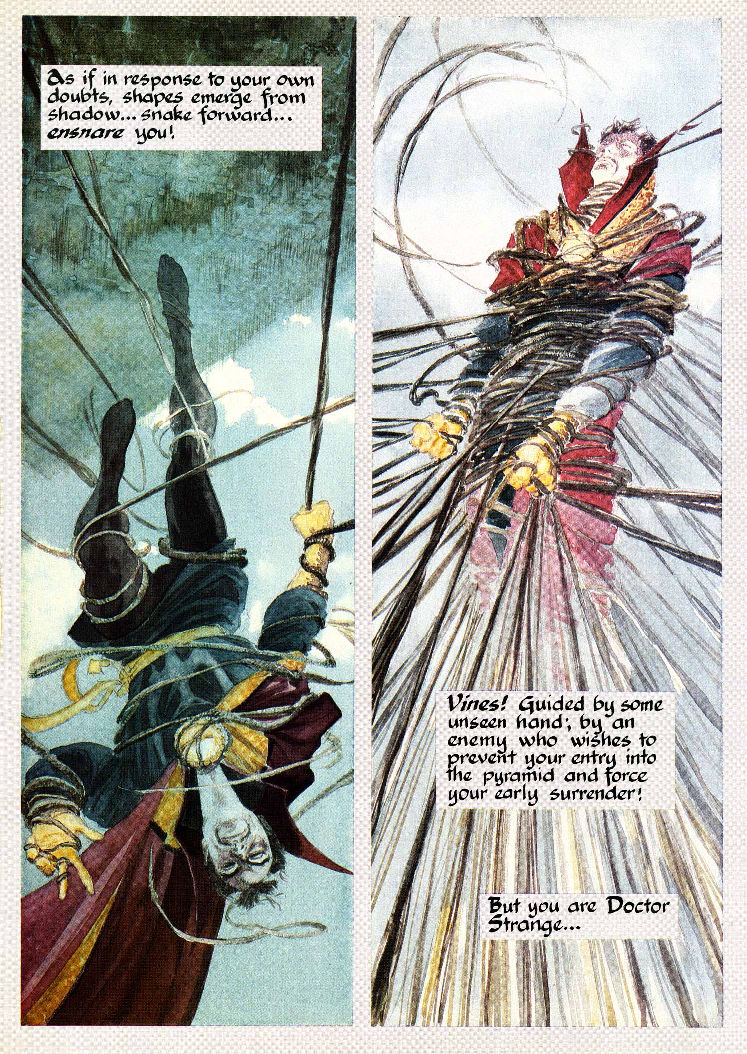 Read online Marvel Graphic Novel comic -  Issue #23 - Dr. Strange Into Shamballa - 32