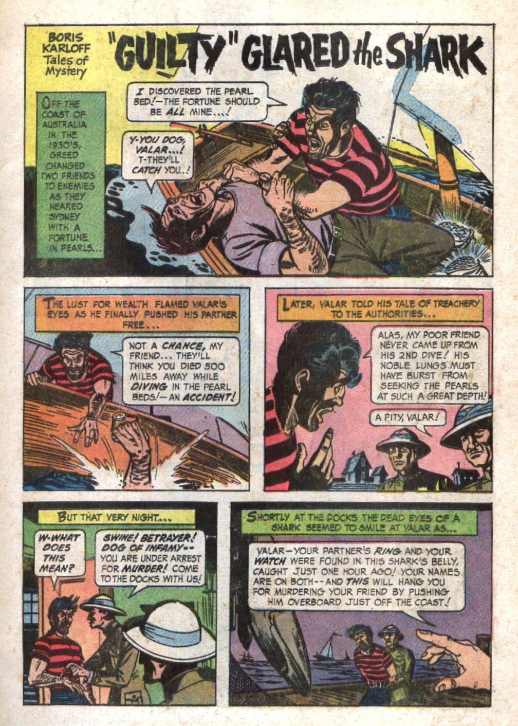 Read online Boris Karloff Tales of Mystery comic -  Issue #11 - 25