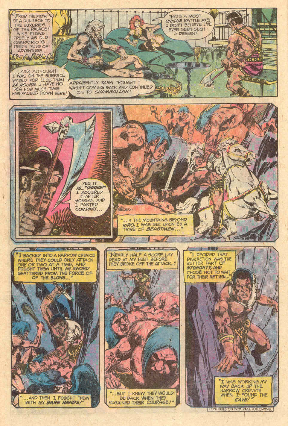Read online Warlord (1976) comic -  Issue #7 - 11