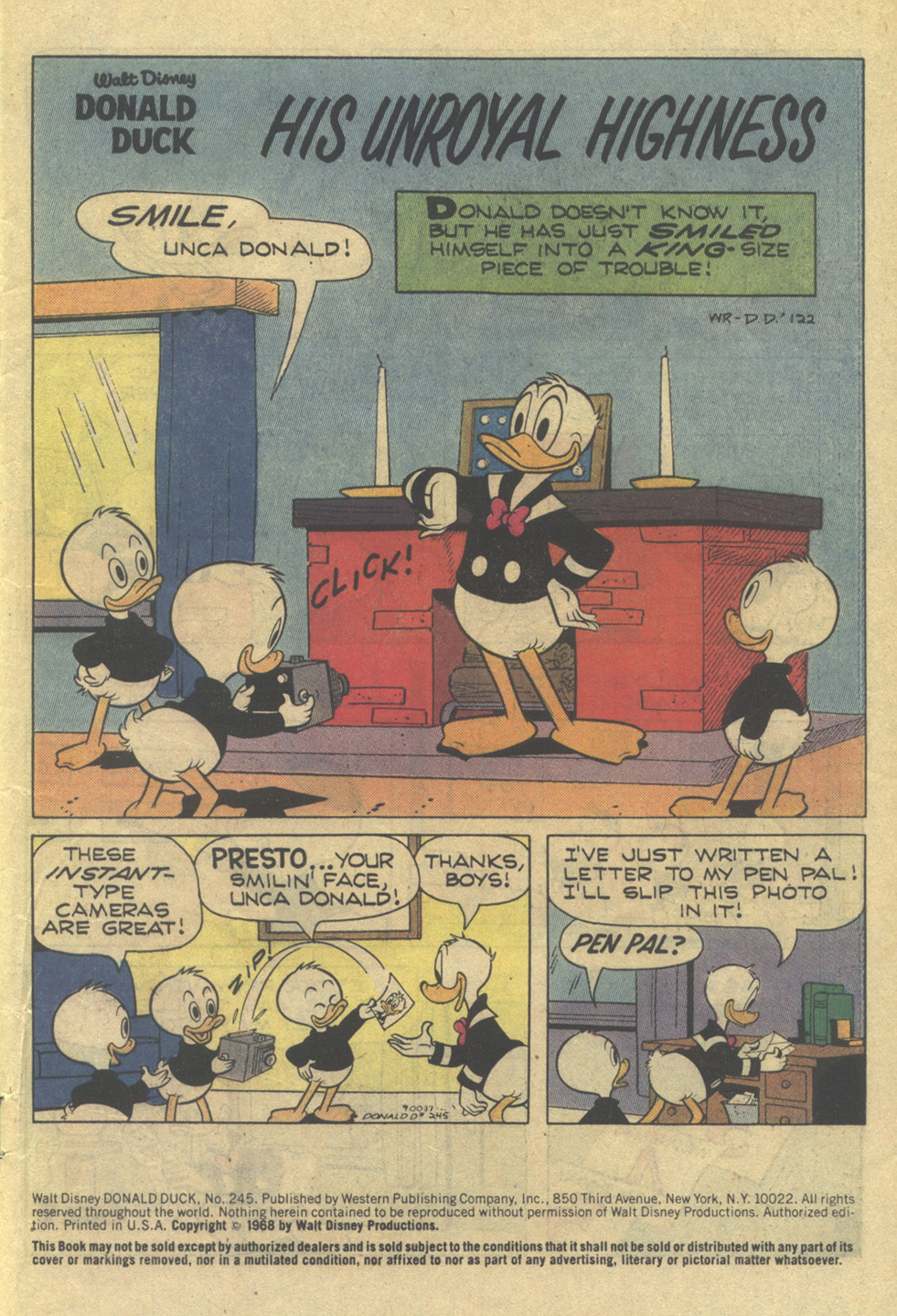 Read online Walt Disney's Donald Duck (1952) comic -  Issue #245 - 3