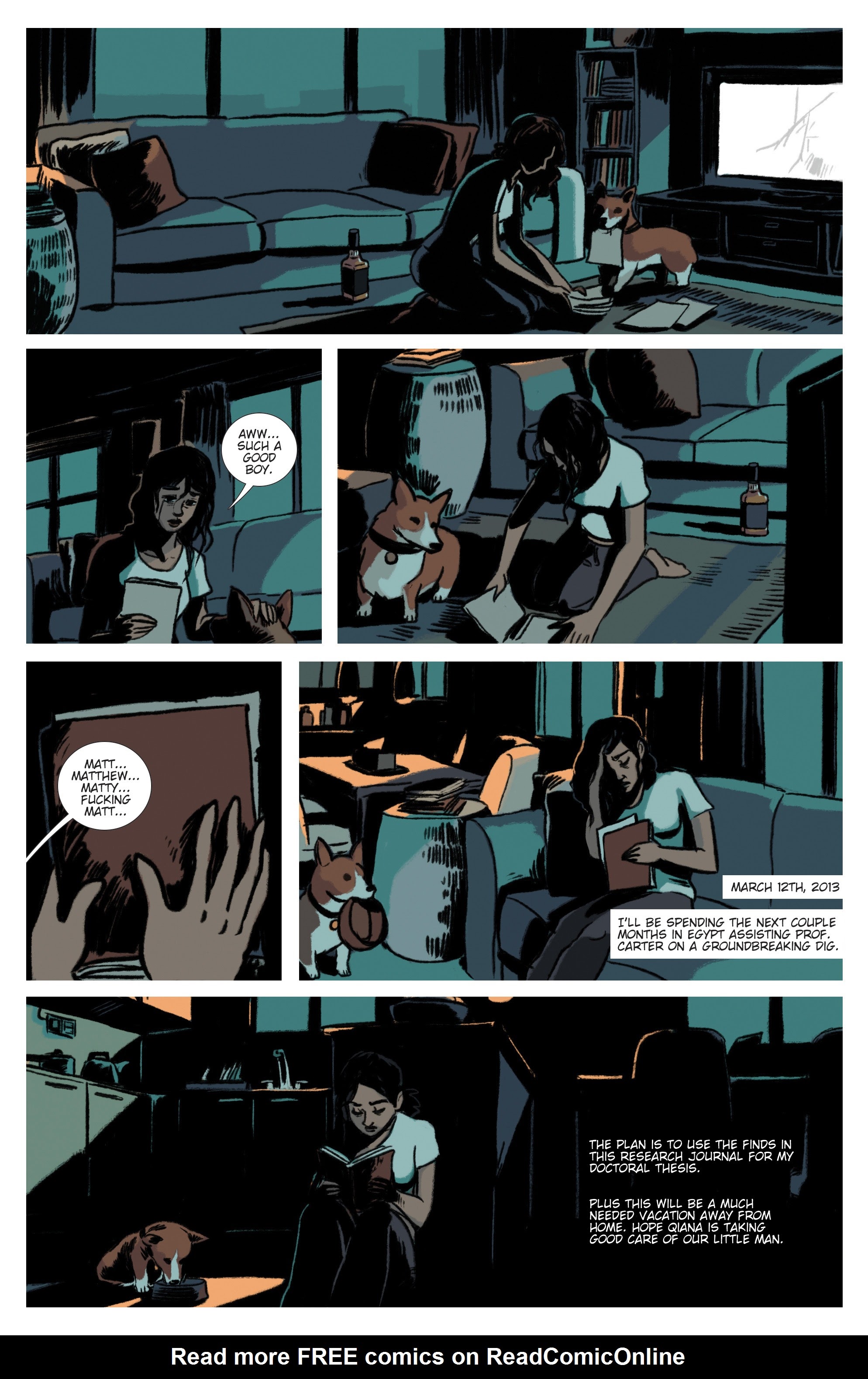 Read online Outer God comic -  Issue #1 - 8