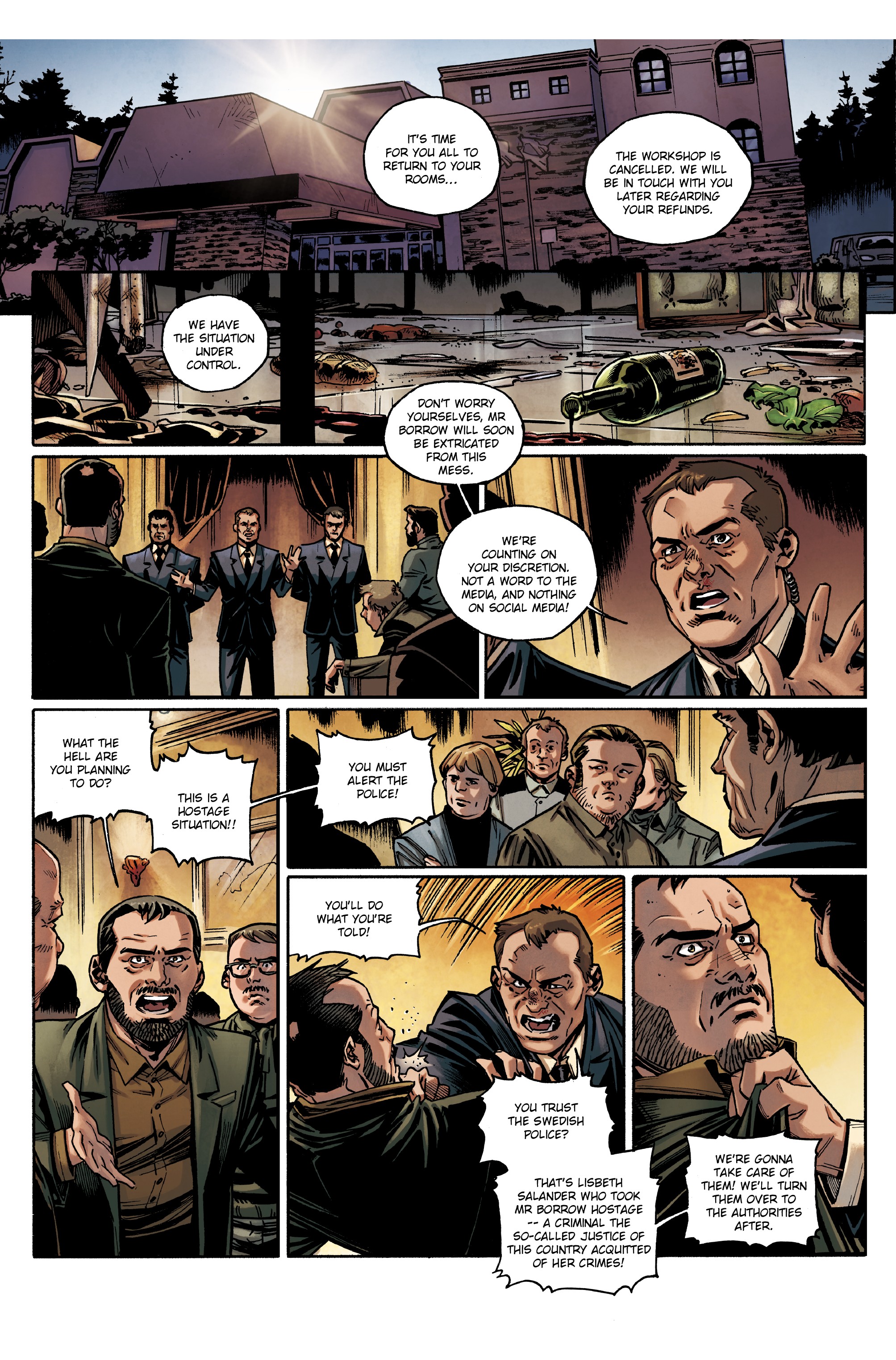 Read online Millennium: The Girl Who Danced With Death comic -  Issue #3 - 7