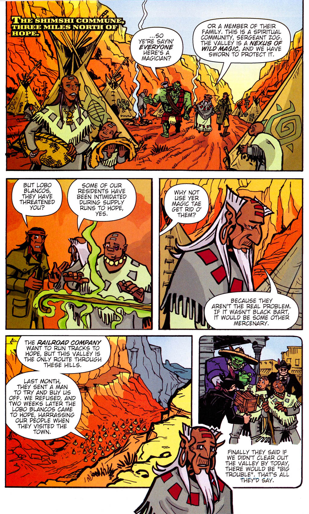 Read online Texas Strangers comic -  Issue #1 - 18