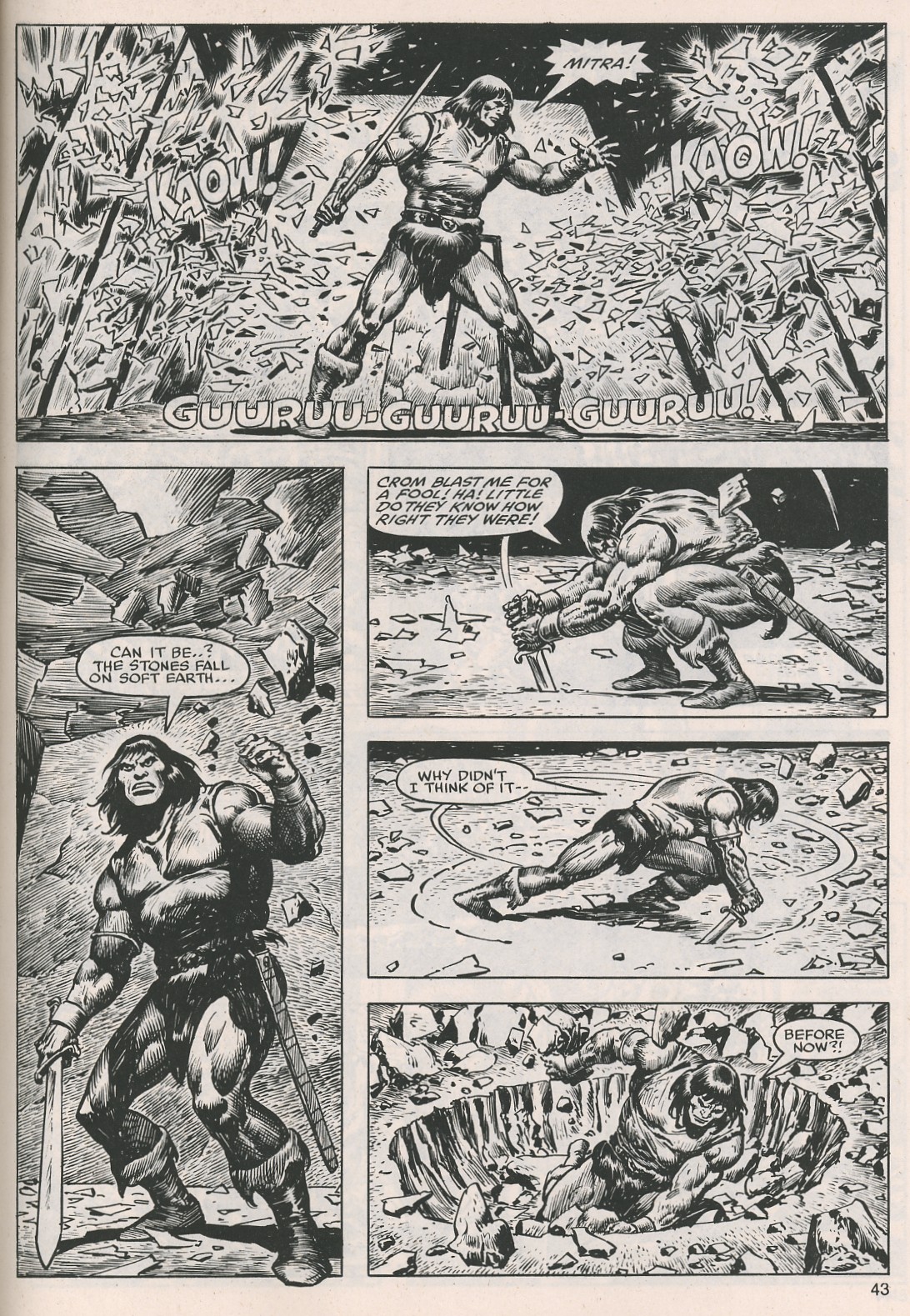 Read online The Savage Sword Of Conan comic -  Issue #116 - 43