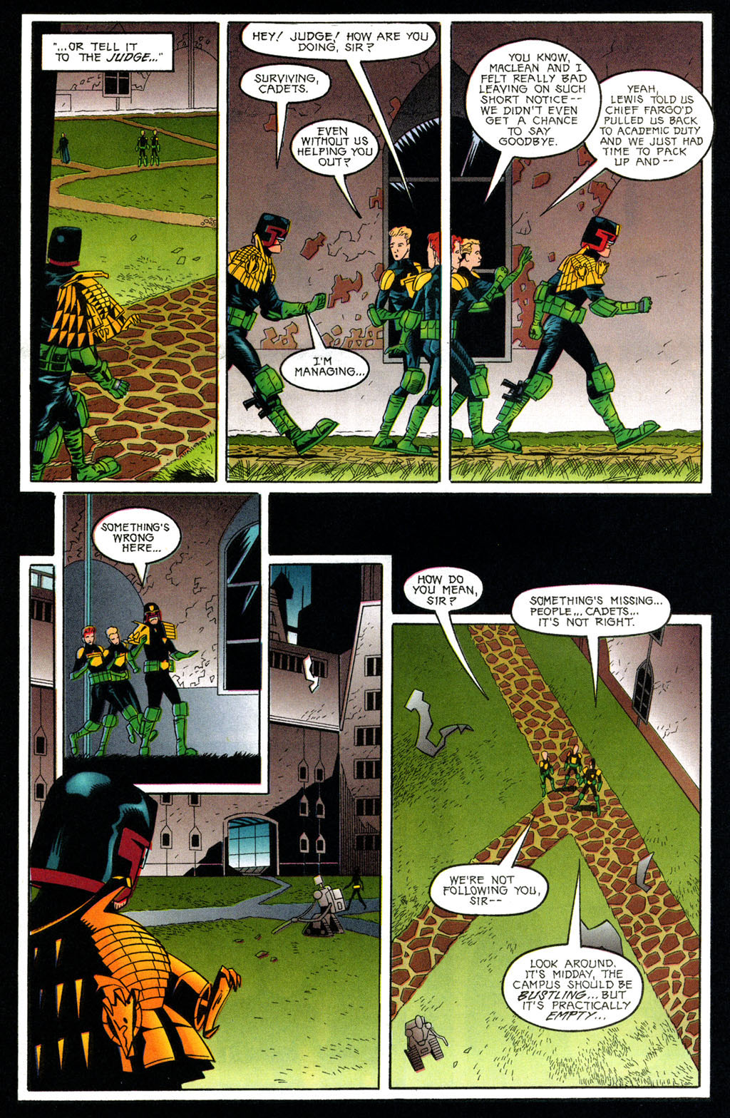 Read online Judge Dredd (1994) comic -  Issue #10 - 13