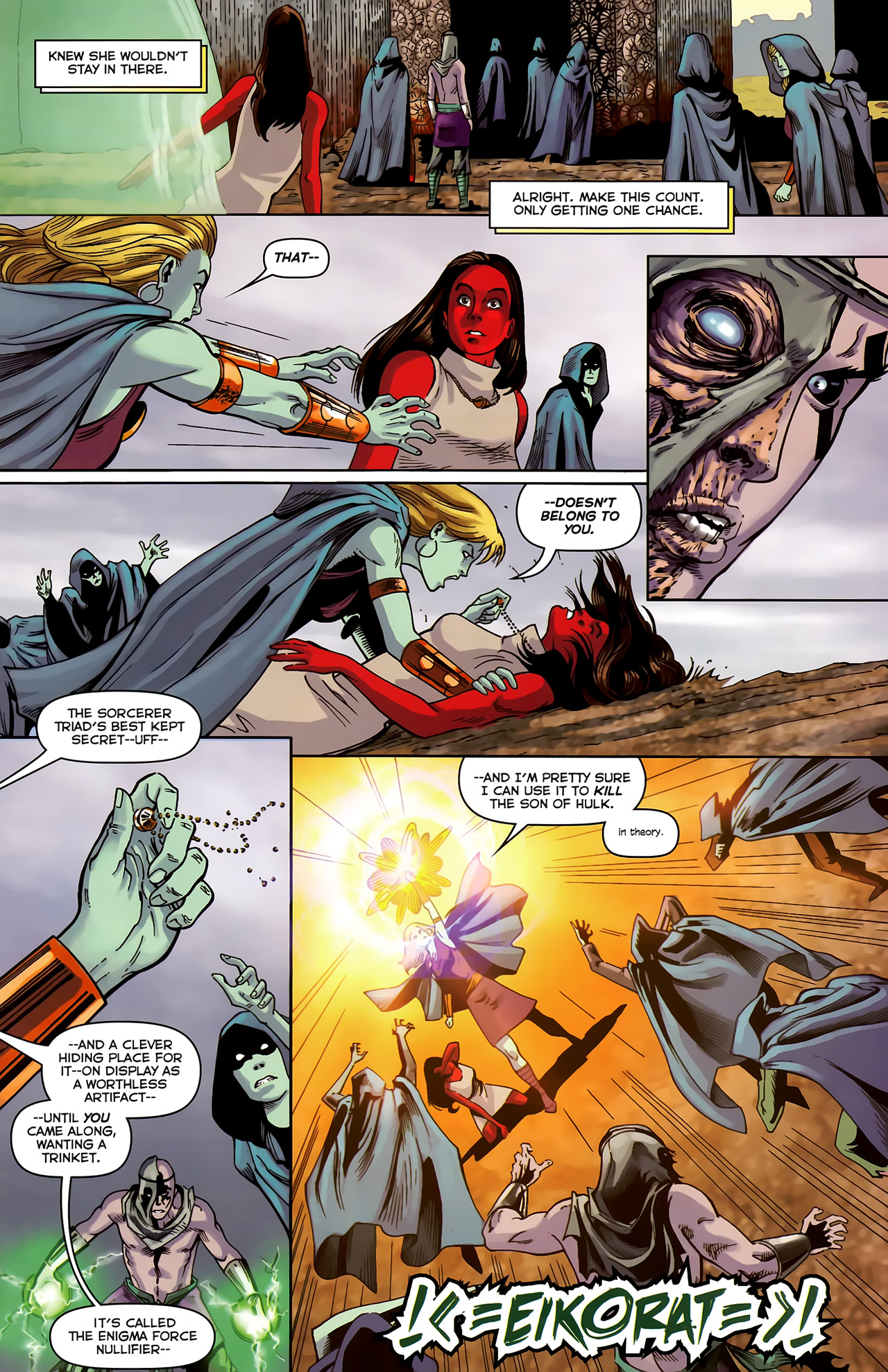 Read online Realm of Kings: Son of Hulk comic -  Issue #3 - 19