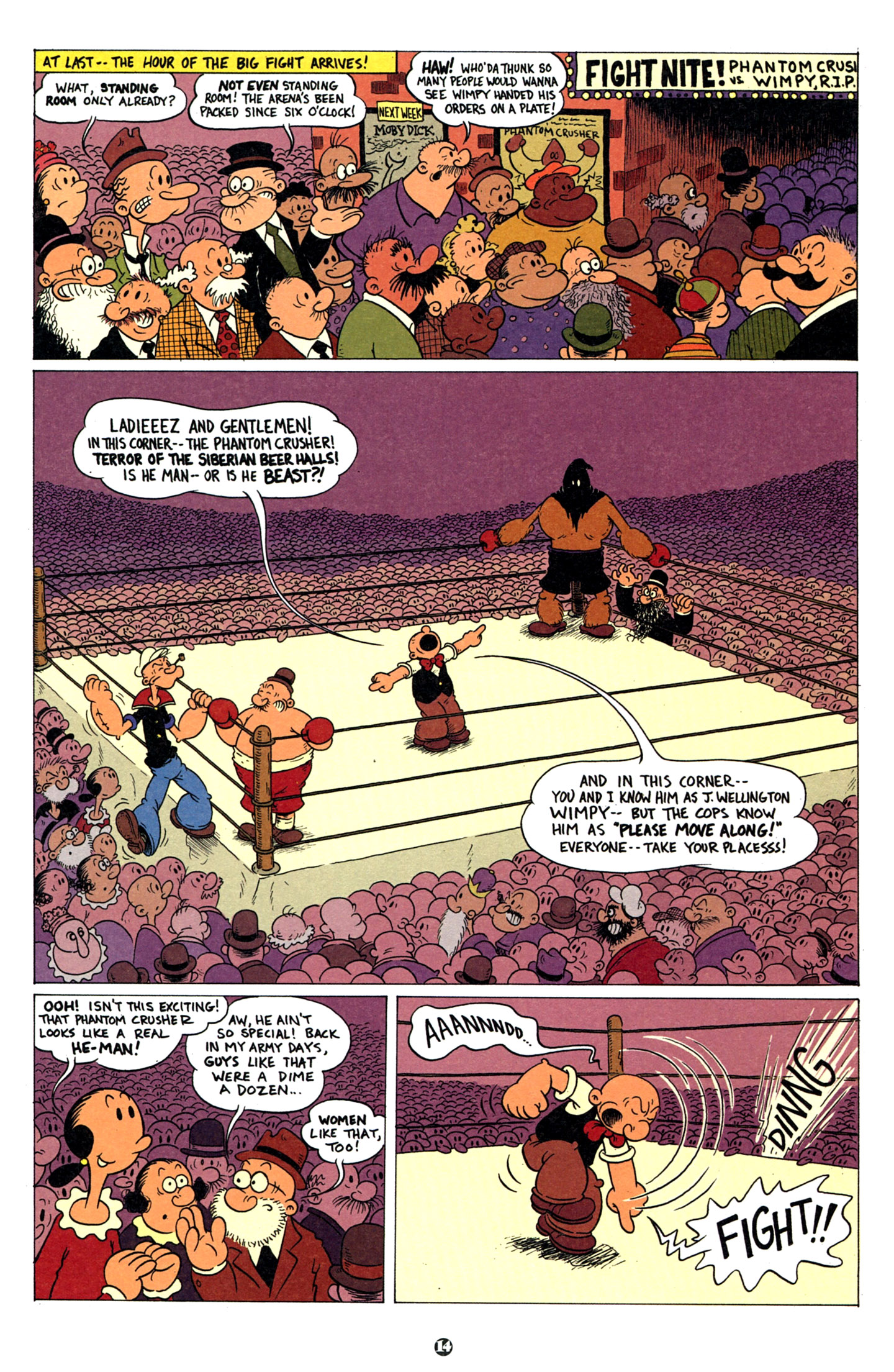Read online Popeye (2012) comic -  Issue #3 - 16