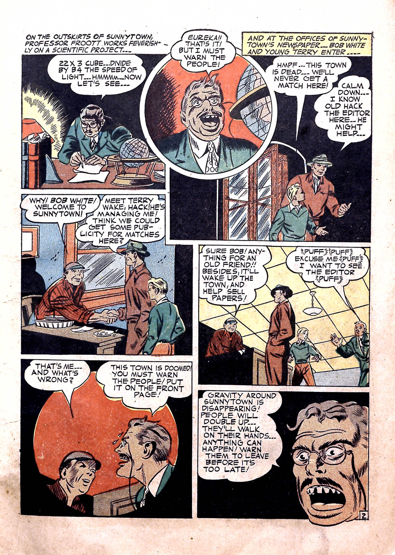 Read online Clue Comics comic -  Issue #2 - 19