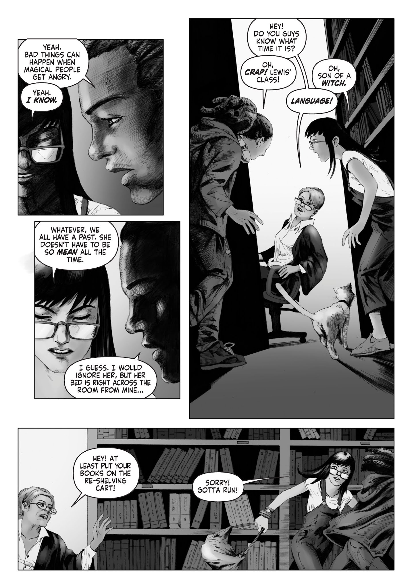 Read online Charmed: Magic School comic -  Issue # TPB - 47