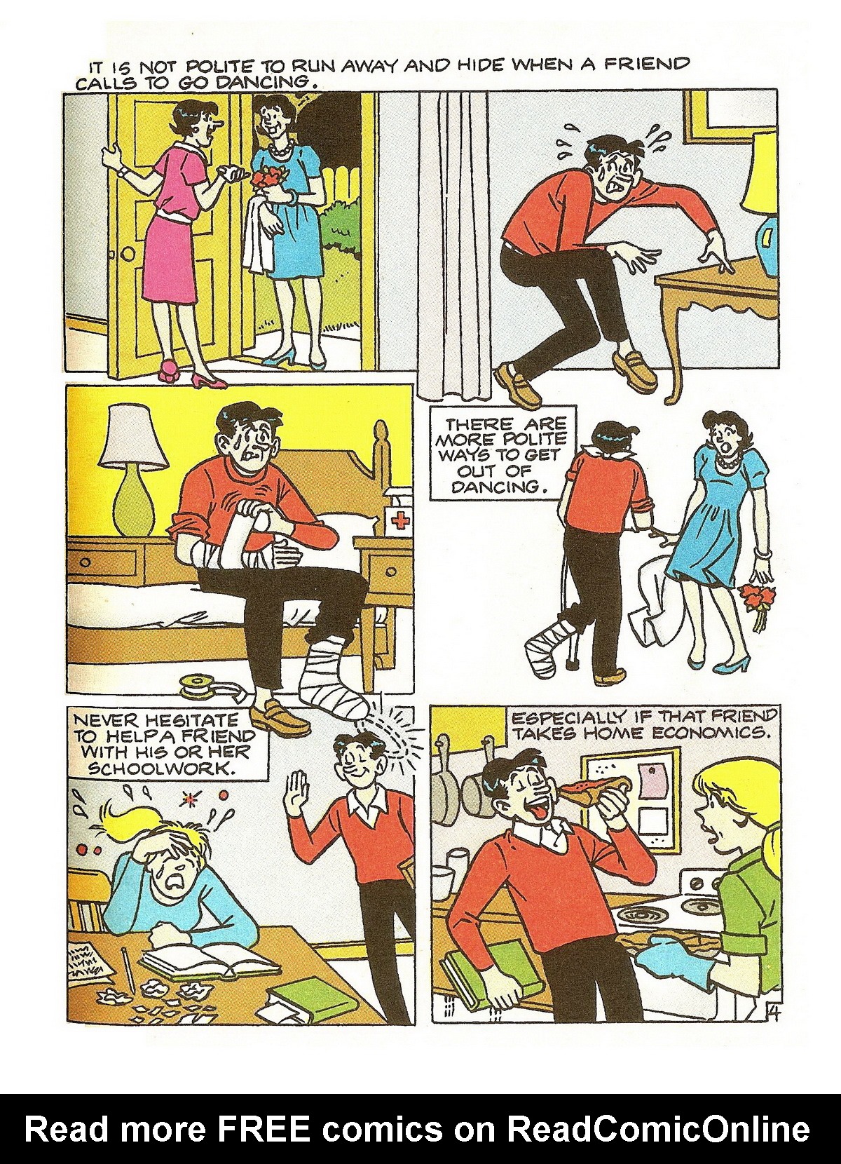 Read online Jughead's Double Digest Magazine comic -  Issue #39 - 137
