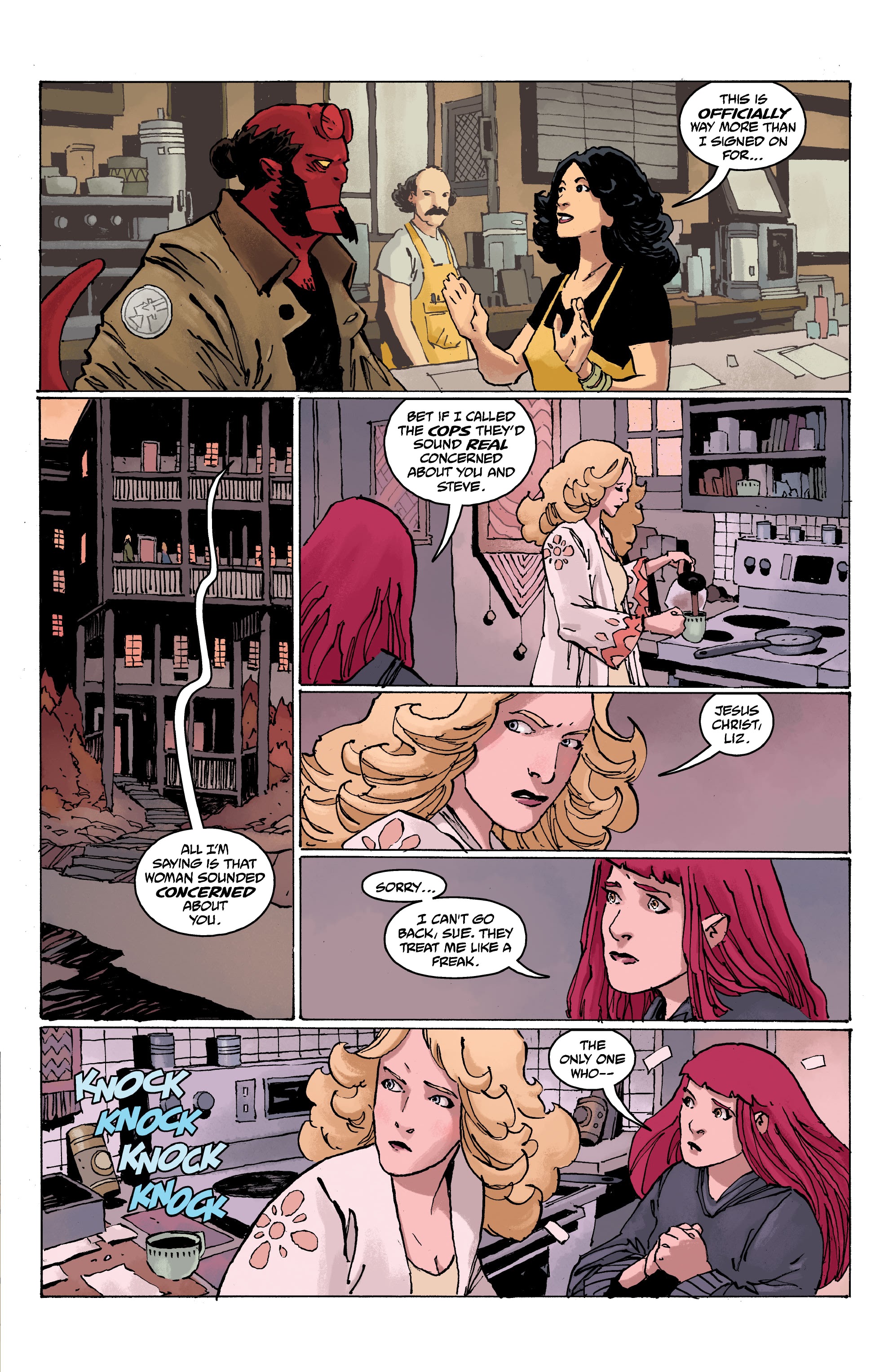 Read online Hellboy and the B.P.R.D.: The Beast of Vargu and Others comic -  Issue # TPB (Part 1) - 85