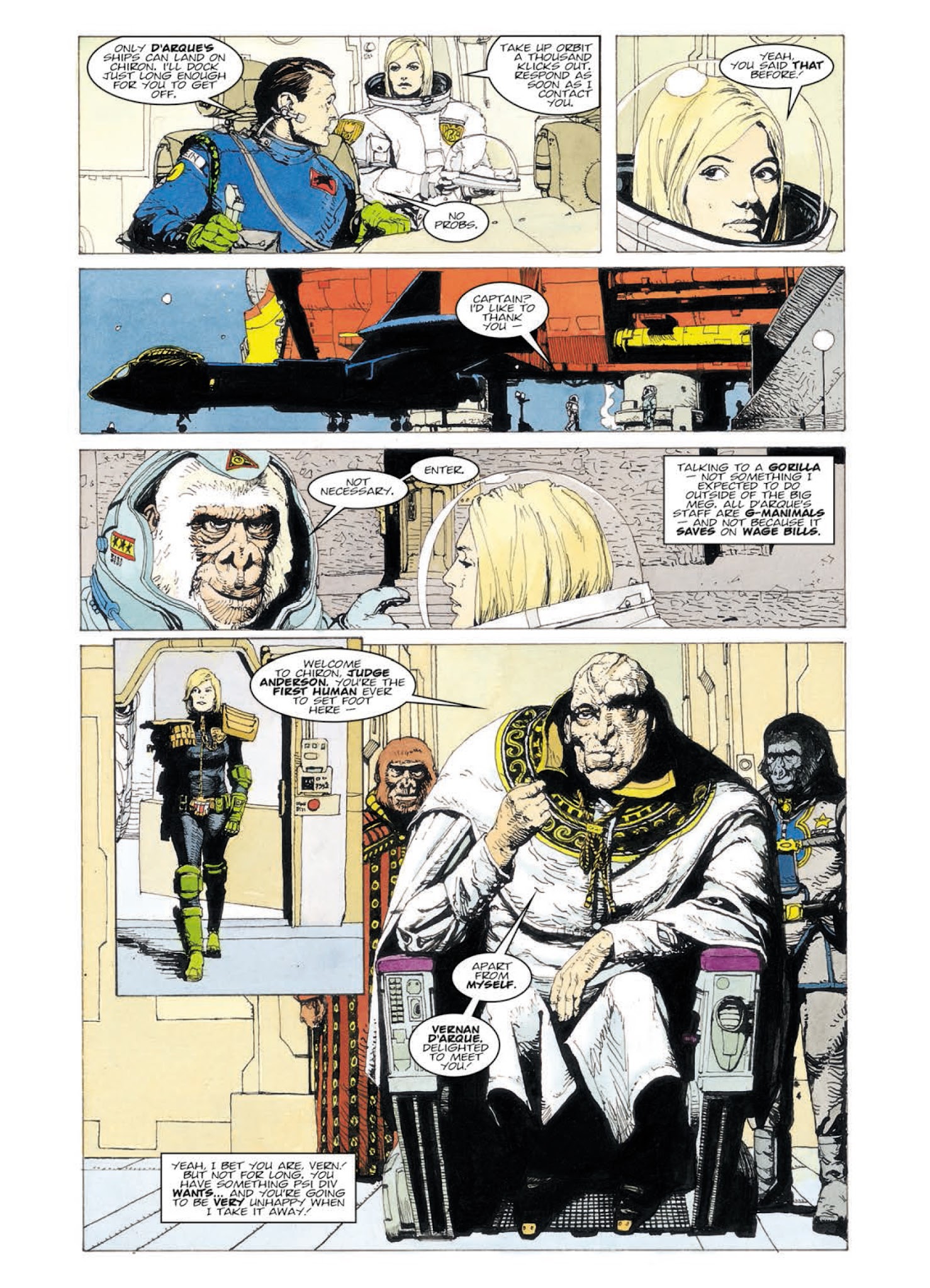 Read online Judge Anderson: The Psi Files comic -  Issue # TPB 4 - 45