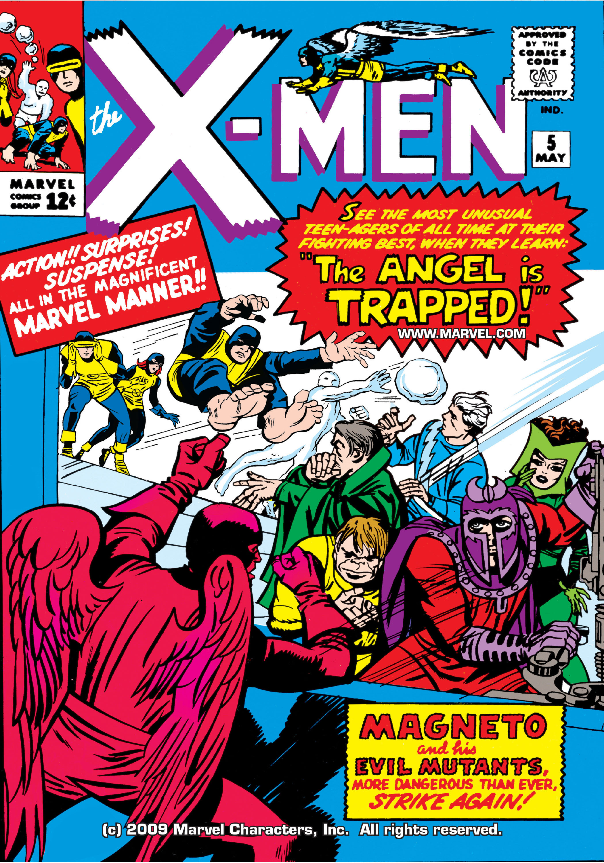 Read online Uncanny X-Men (1963) comic -  Issue #5 - 1