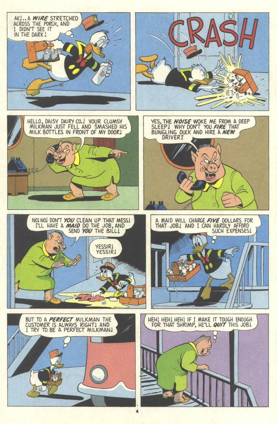 Read online Walt Disney's Comics and Stories comic -  Issue #550 - 6