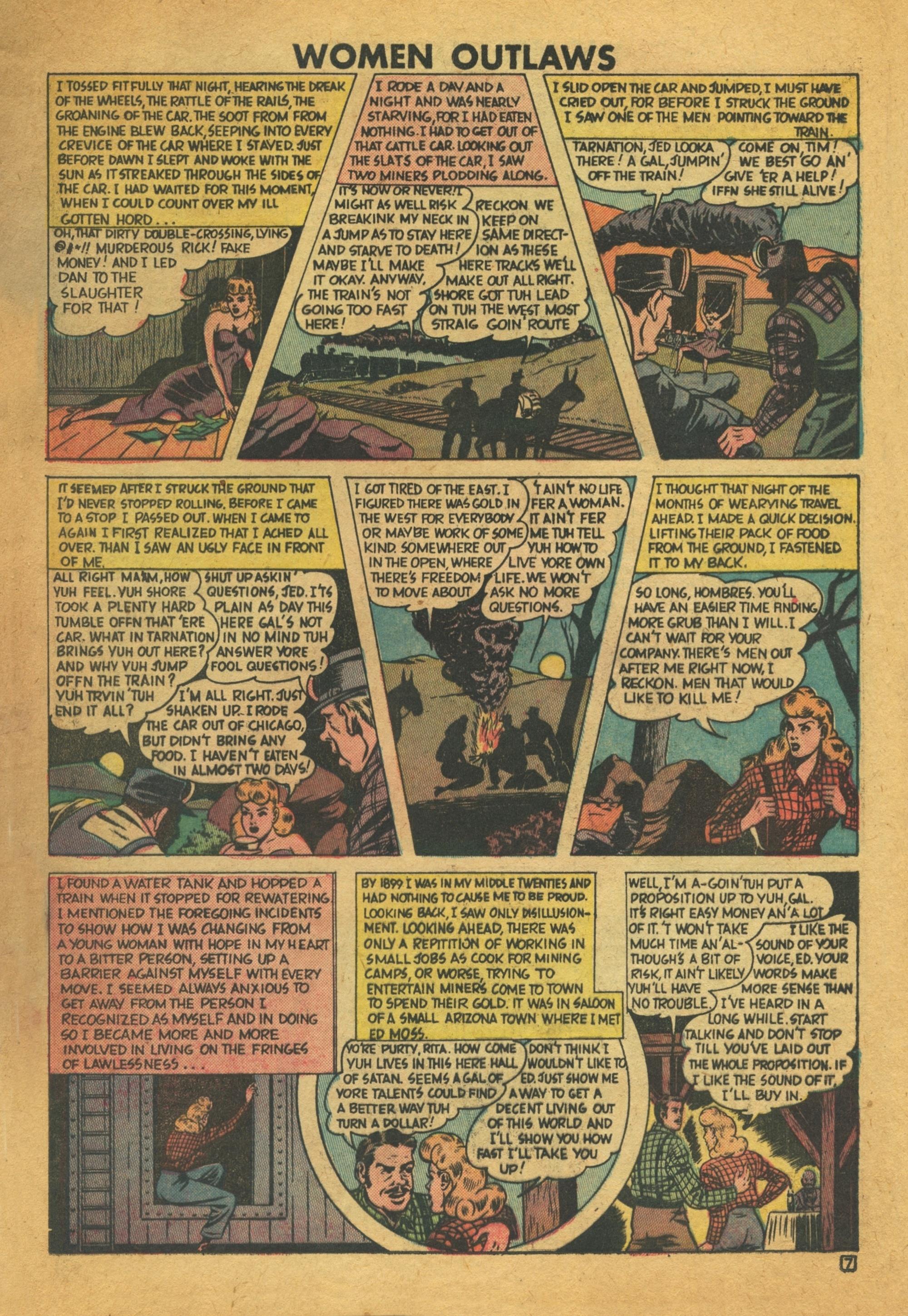 Read online Women Outlaws comic -  Issue #6 - 17