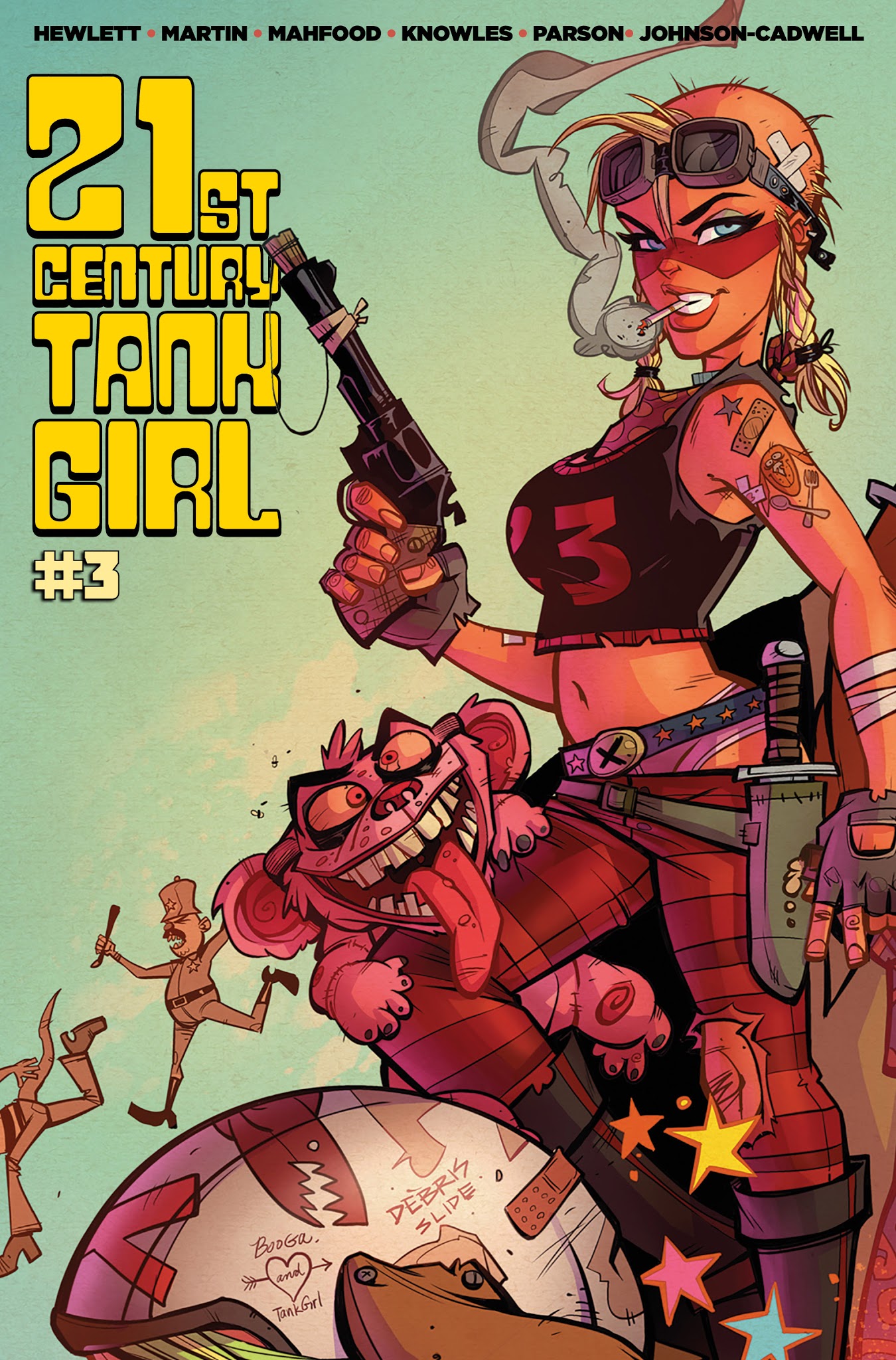 Read online Tank Girl: 21st Century Tank Girl comic -  Issue #3 - 1