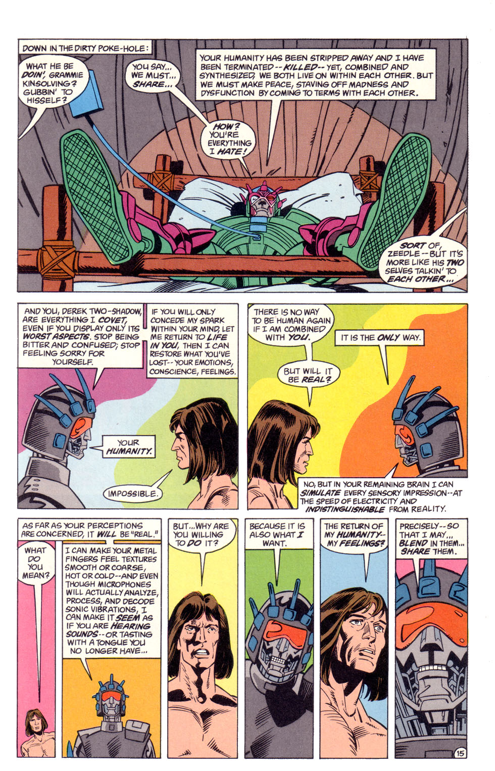 Read online Electric Warrior comic -  Issue #12 - 17