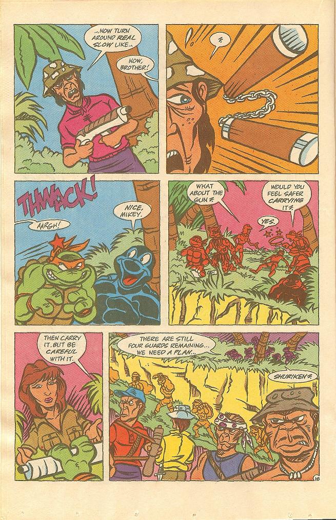 Read online Teenage Mutant Ninja Turtles Adventures (1989) comic -  Issue #15 - 19