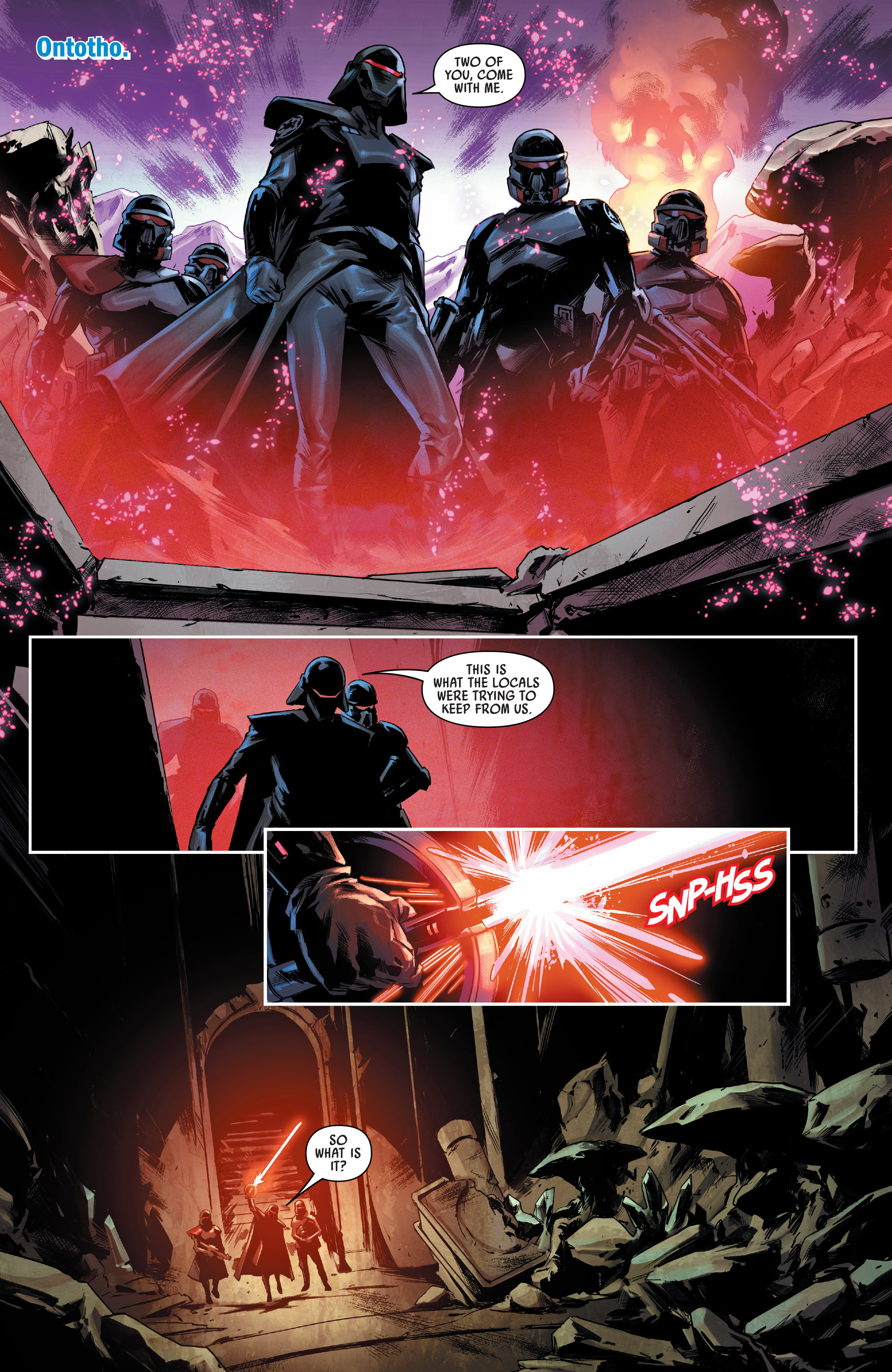 Read online Star Wars: Jedi Fallen Order–Dark Temple comic -  Issue #4 - 3