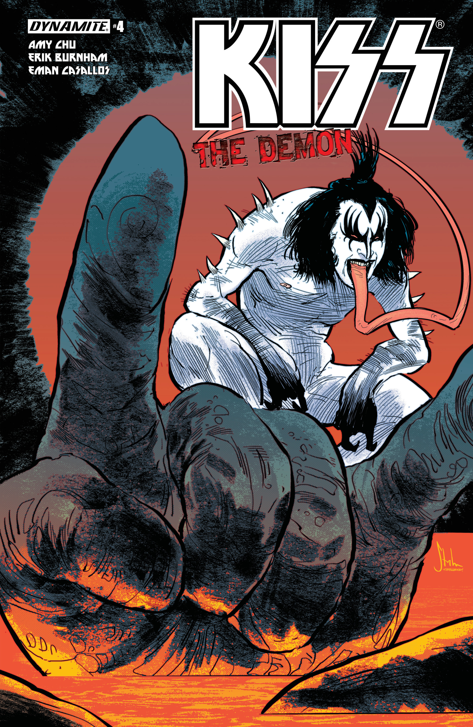 Read online Kiss: The Demon comic -  Issue #4 - 1