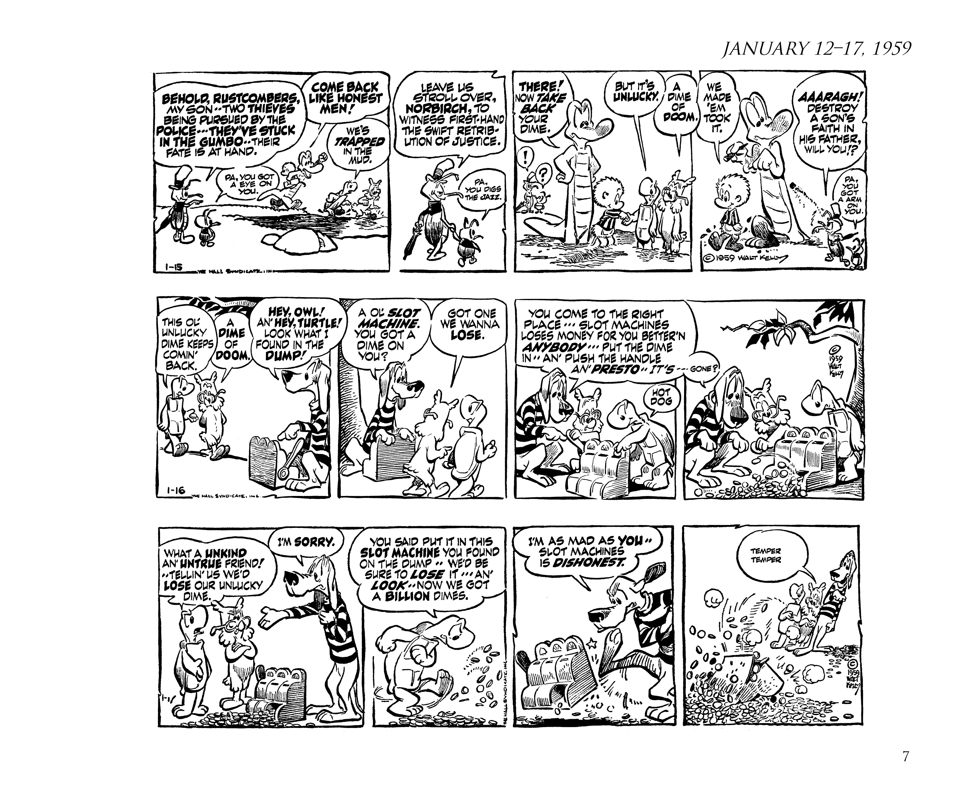 Read online Pogo by Walt Kelly: The Complete Syndicated Comic Strips comic -  Issue # TPB 6 (Part 1) - 17