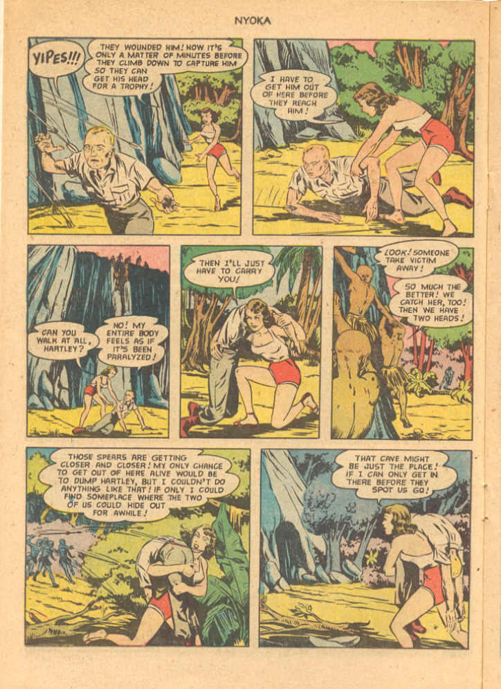 Read online Nyoka the Jungle Girl (1945) comic -  Issue #77 - 14