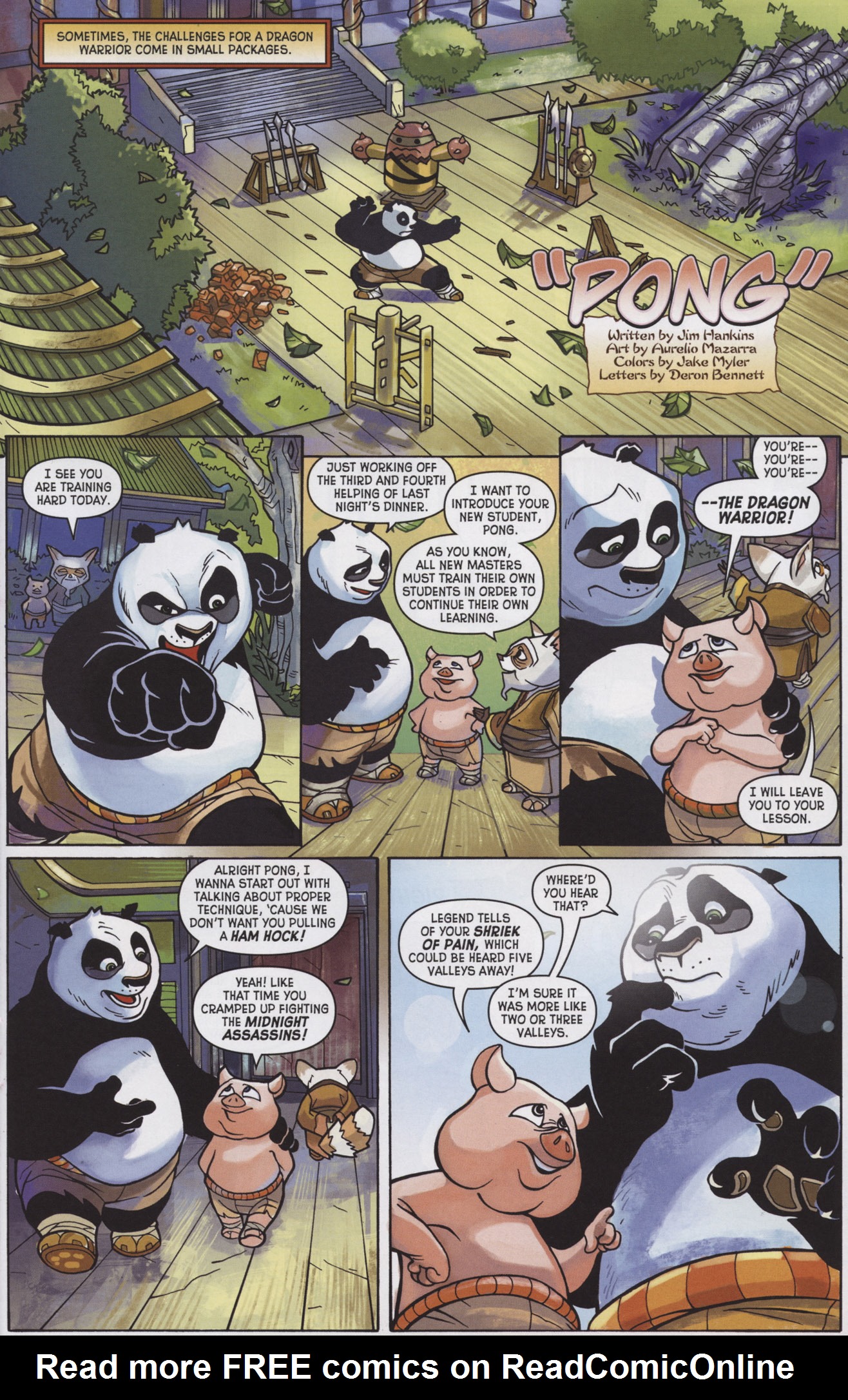 Read online Kung Fu Panda comic -  Issue #2 - 23
