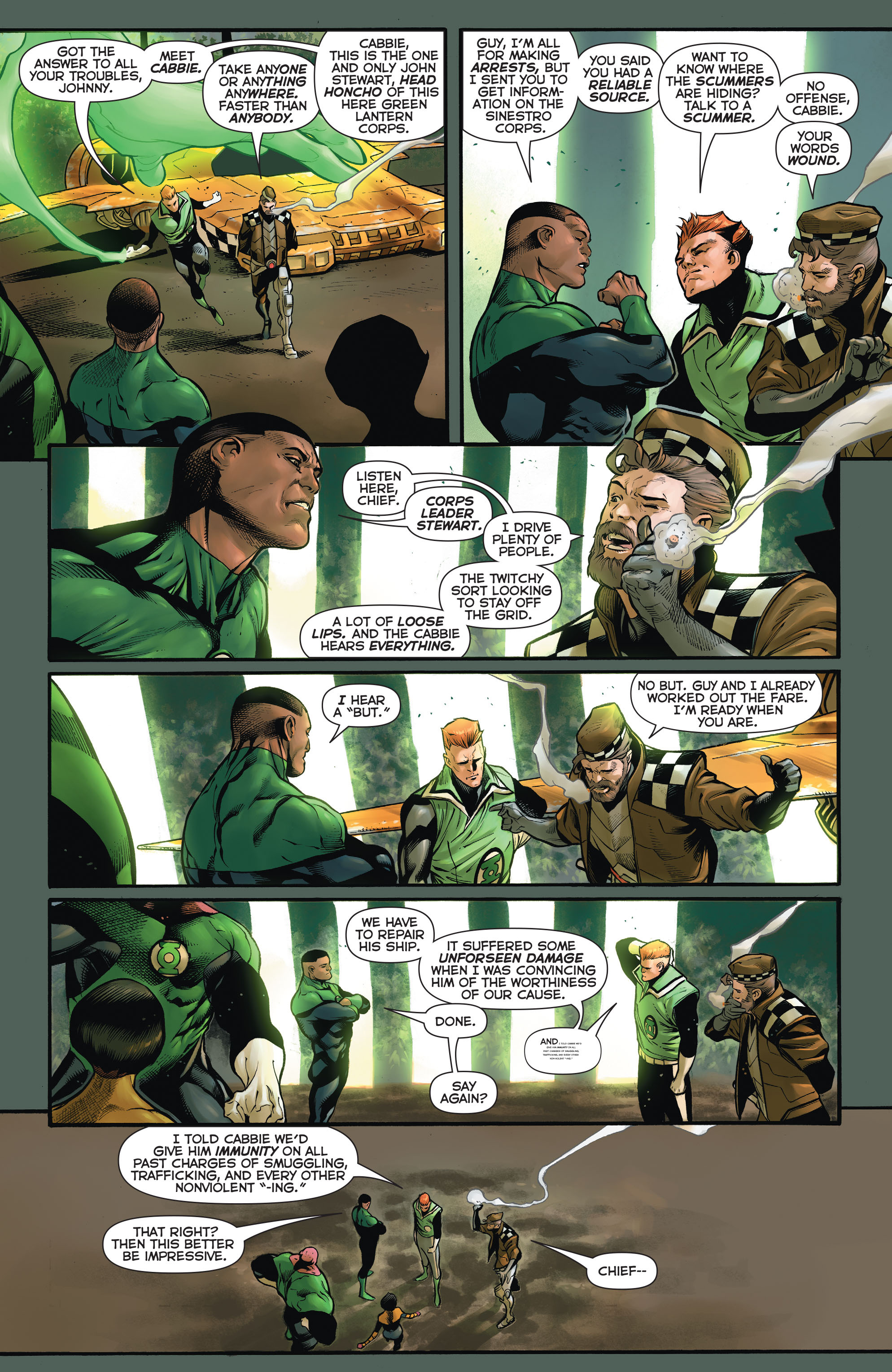 Read online Hal Jordan And The Green Lantern Corps comic -  Issue #14 - 17