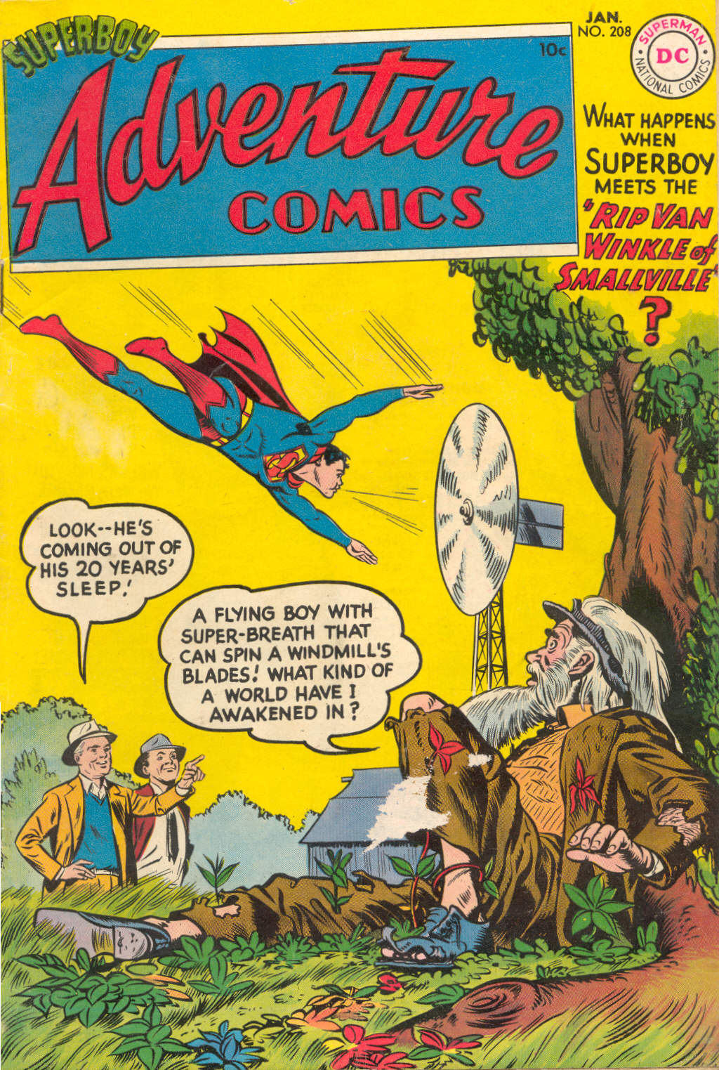 Read online Adventure Comics (1938) comic -  Issue #208 - 1