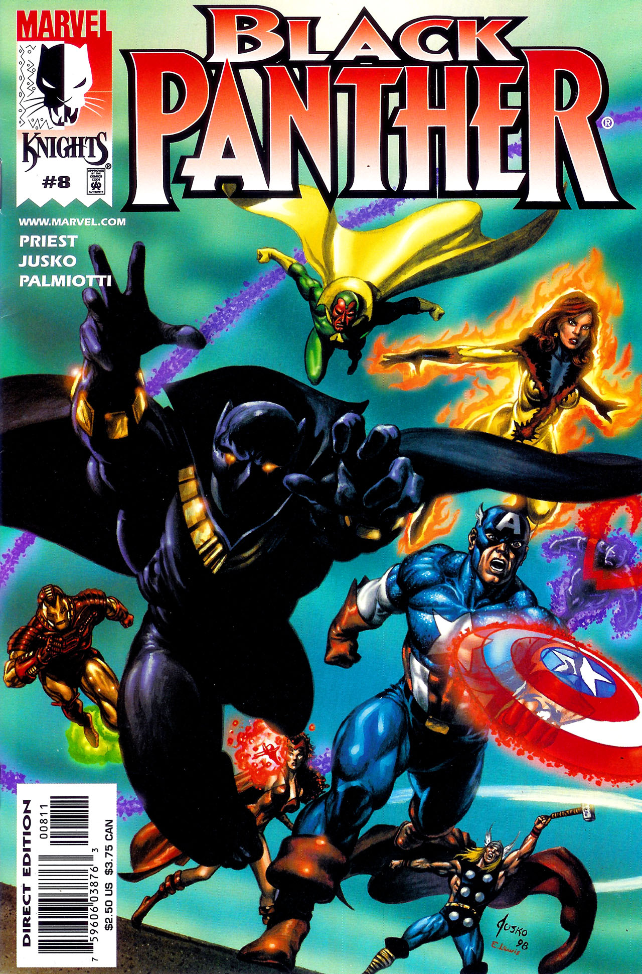 Read online Black Panther (1998) comic -  Issue #8 - 1