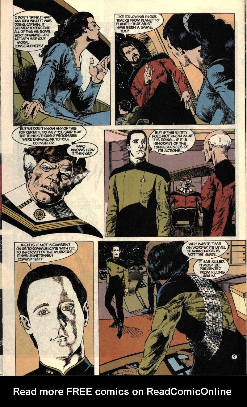 Read online Star Trek: The Next Generation (1989) comic -  Issue #12 - 10