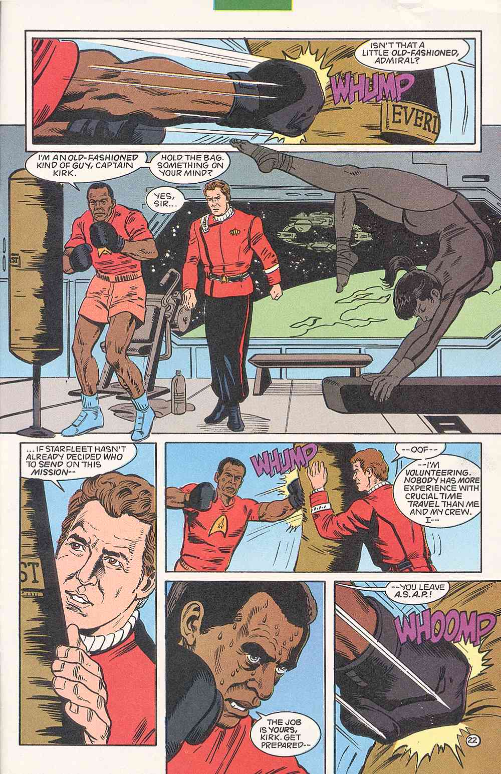 Read online Star Trek (1989) comic -  Issue #54 - 23