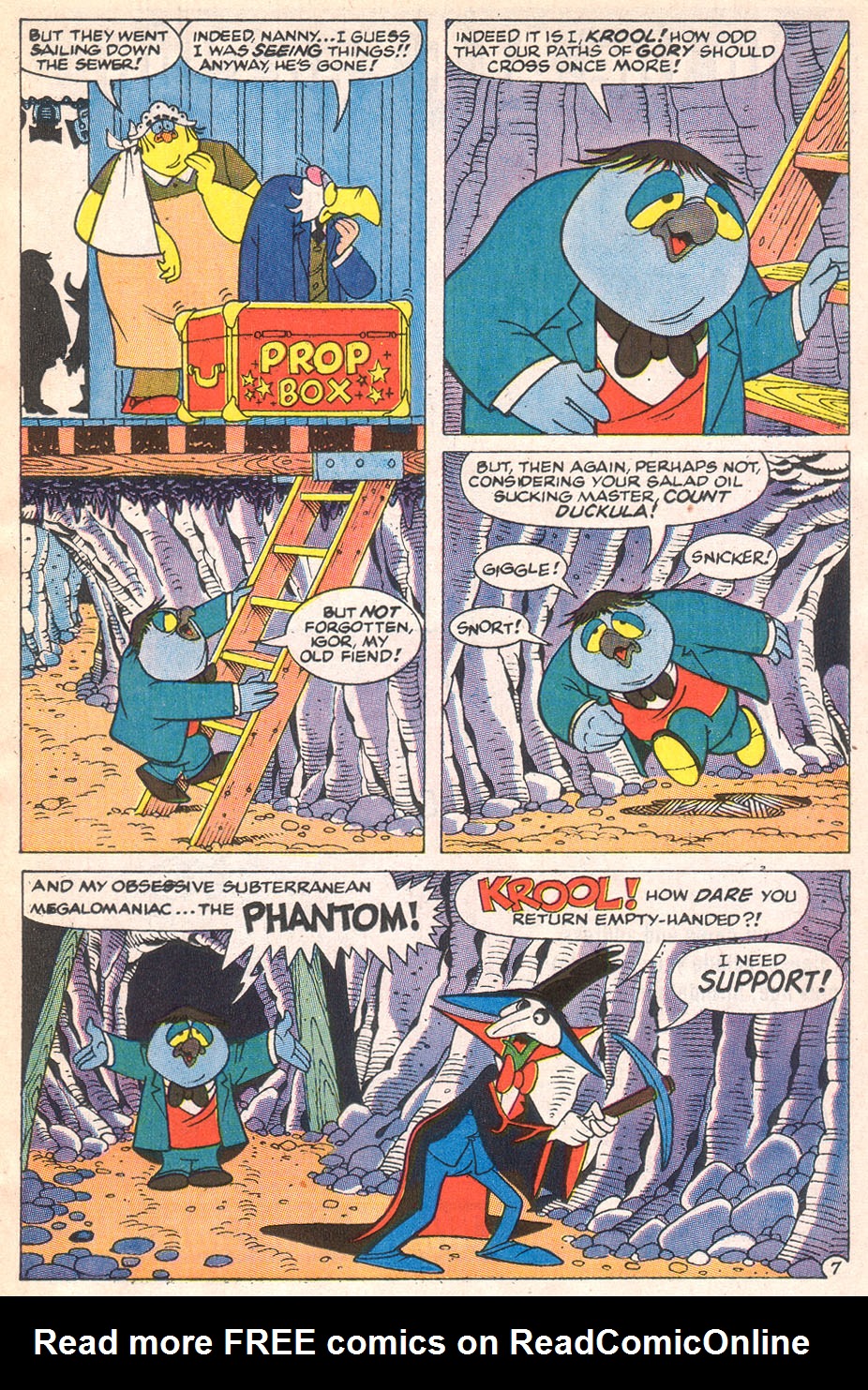 Read online Count Duckula comic -  Issue #7 - 11