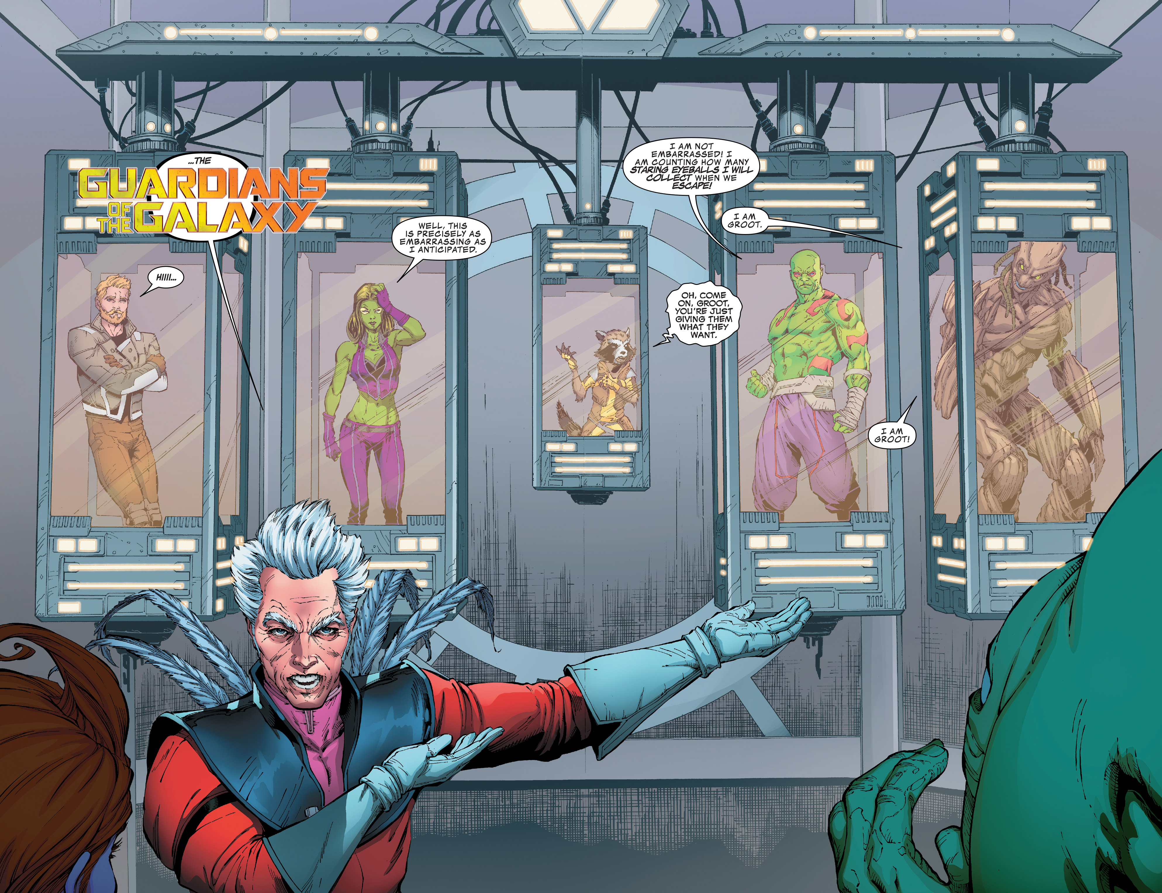 Read online Guardians of the Galaxy: Mission Breakout comic -  Issue # Full - 6