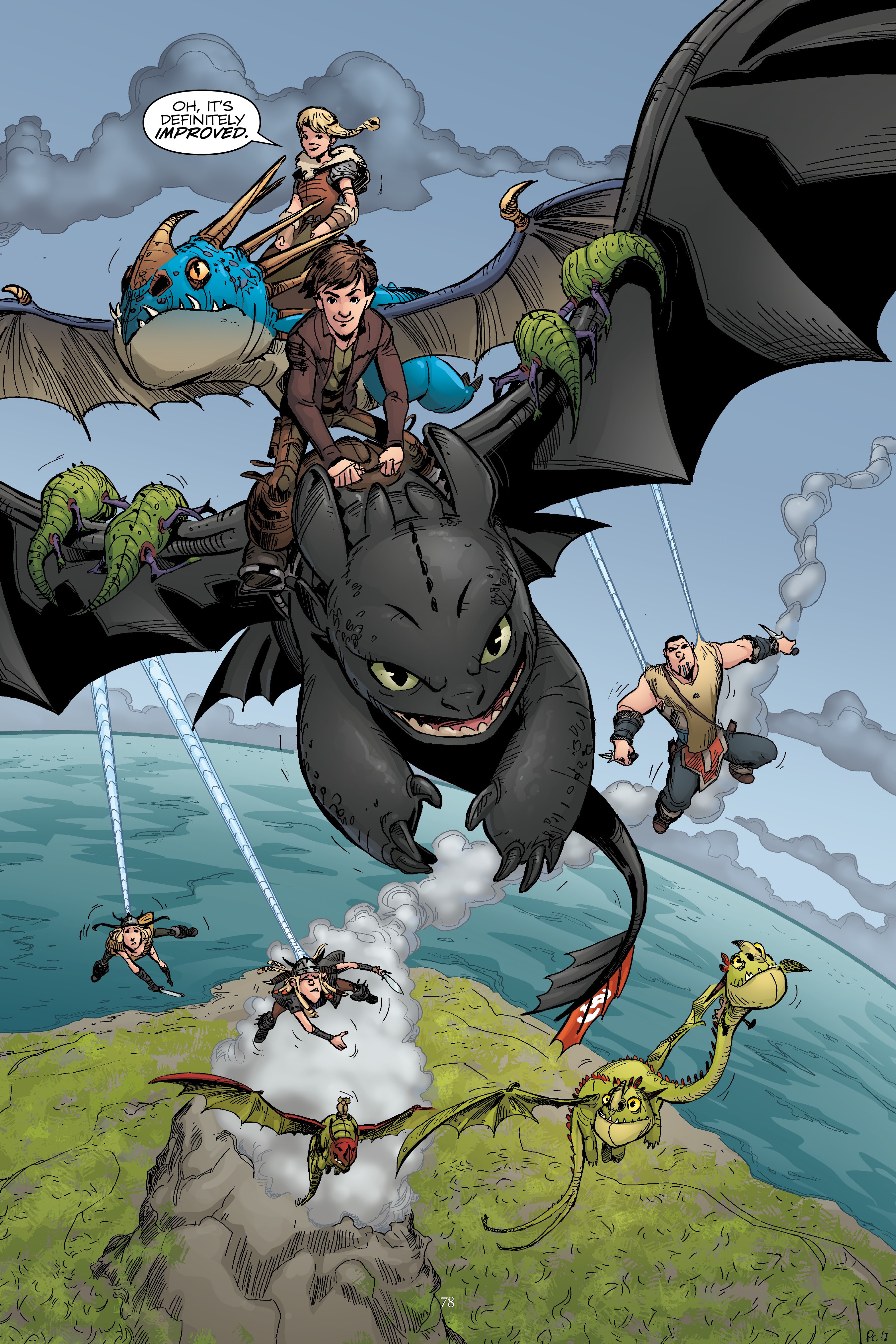 Read online How to Train Your Dragon: Dragonvine comic -  Issue # TPB - 77
