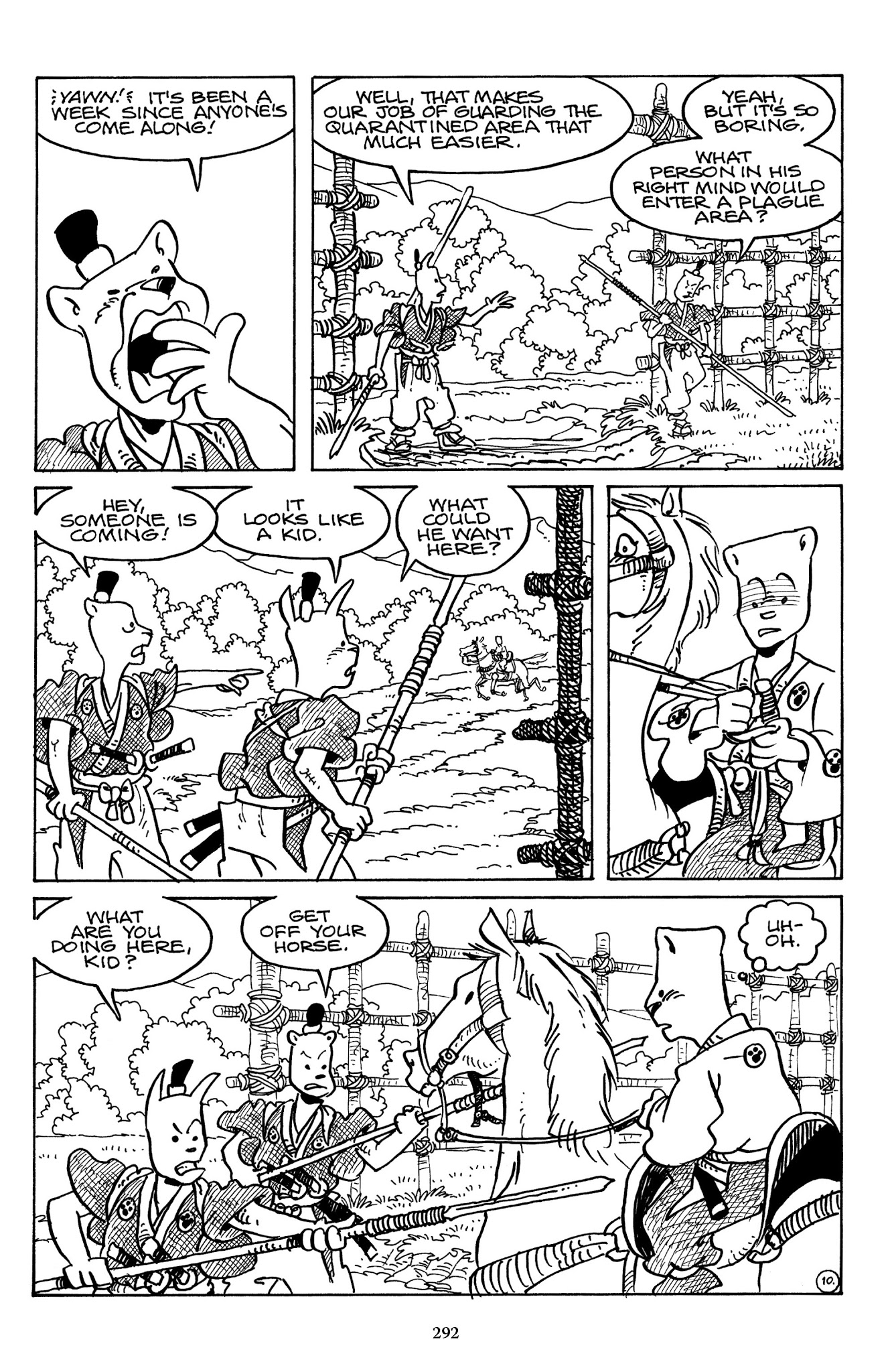 Read online The Usagi Yojimbo Saga comic -  Issue # TPB 5 - 288