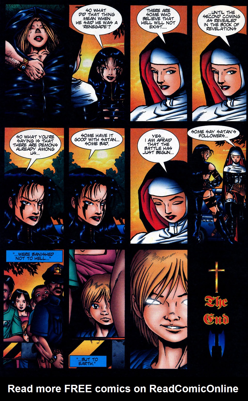 Read online Warrior Nun Areala vs. Razor comic -  Issue # Full - 34