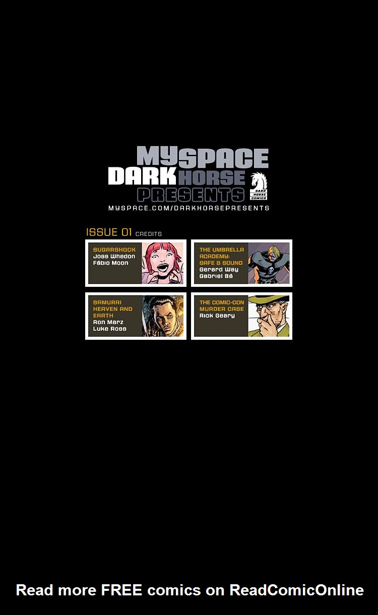 Read online MySpace Dark Horse Presents comic -  Issue #1 - 2