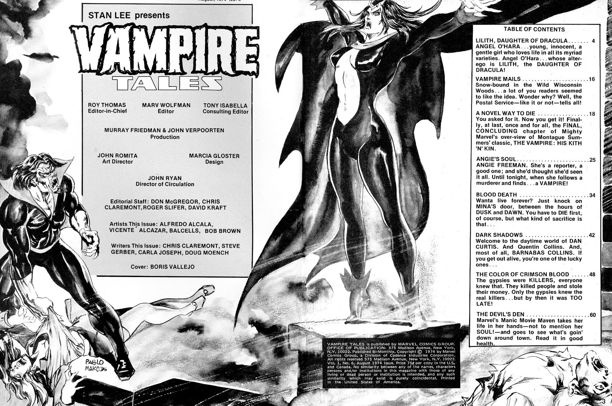 Read online Vampire Tales comic -  Issue #6 - 3