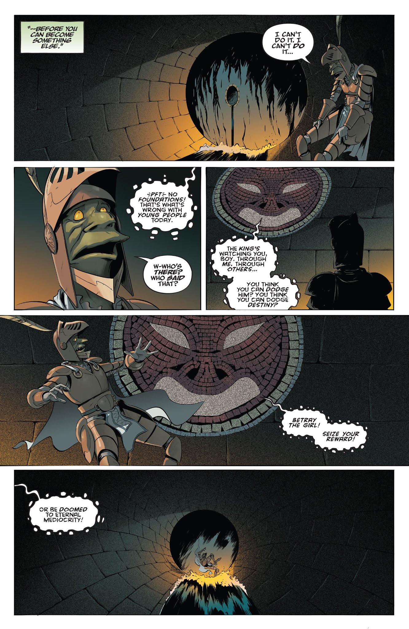 Read online Jim Henson's Labyrinth: Coronation comic -  Issue #8 - 9