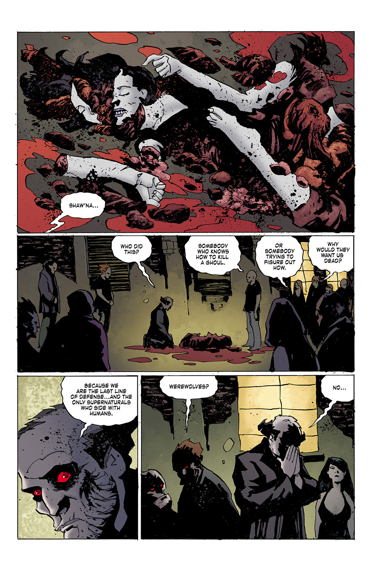 Read online Criminal Macabre: Final Night - The 30 Days of Night Crossover comic -  Issue #1 - 8