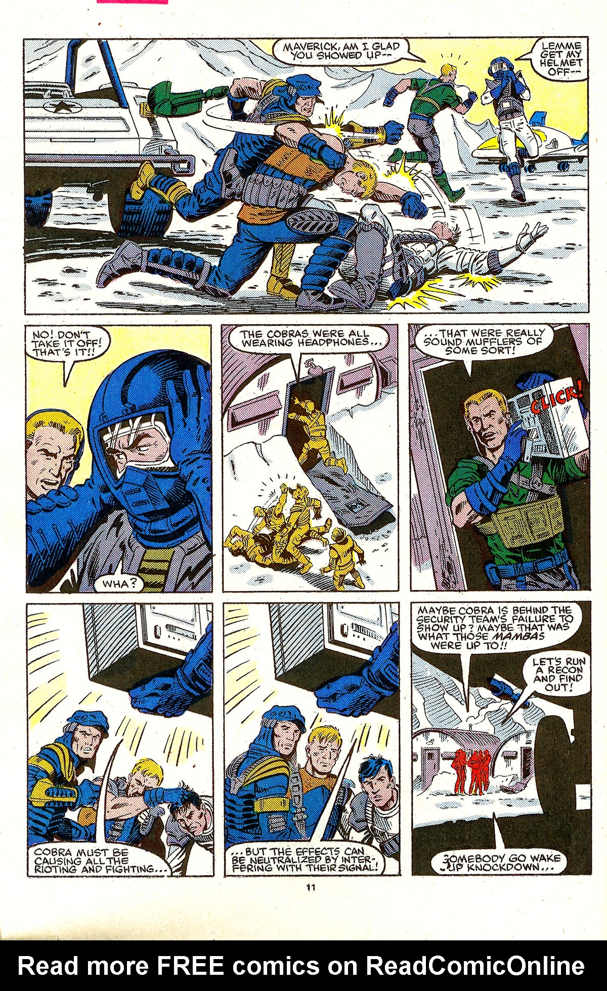 Read online G.I. Joe: A Real American Hero comic -  Issue #68 - 12